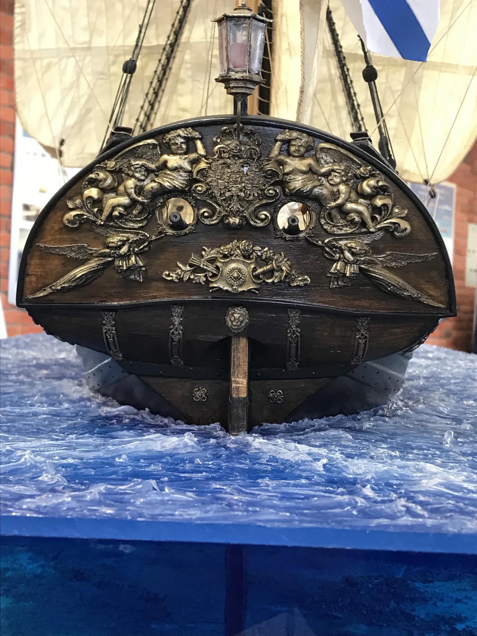 Модель корабля Шнява Балтийского флота "Фаворитка" - Верфь на Столе