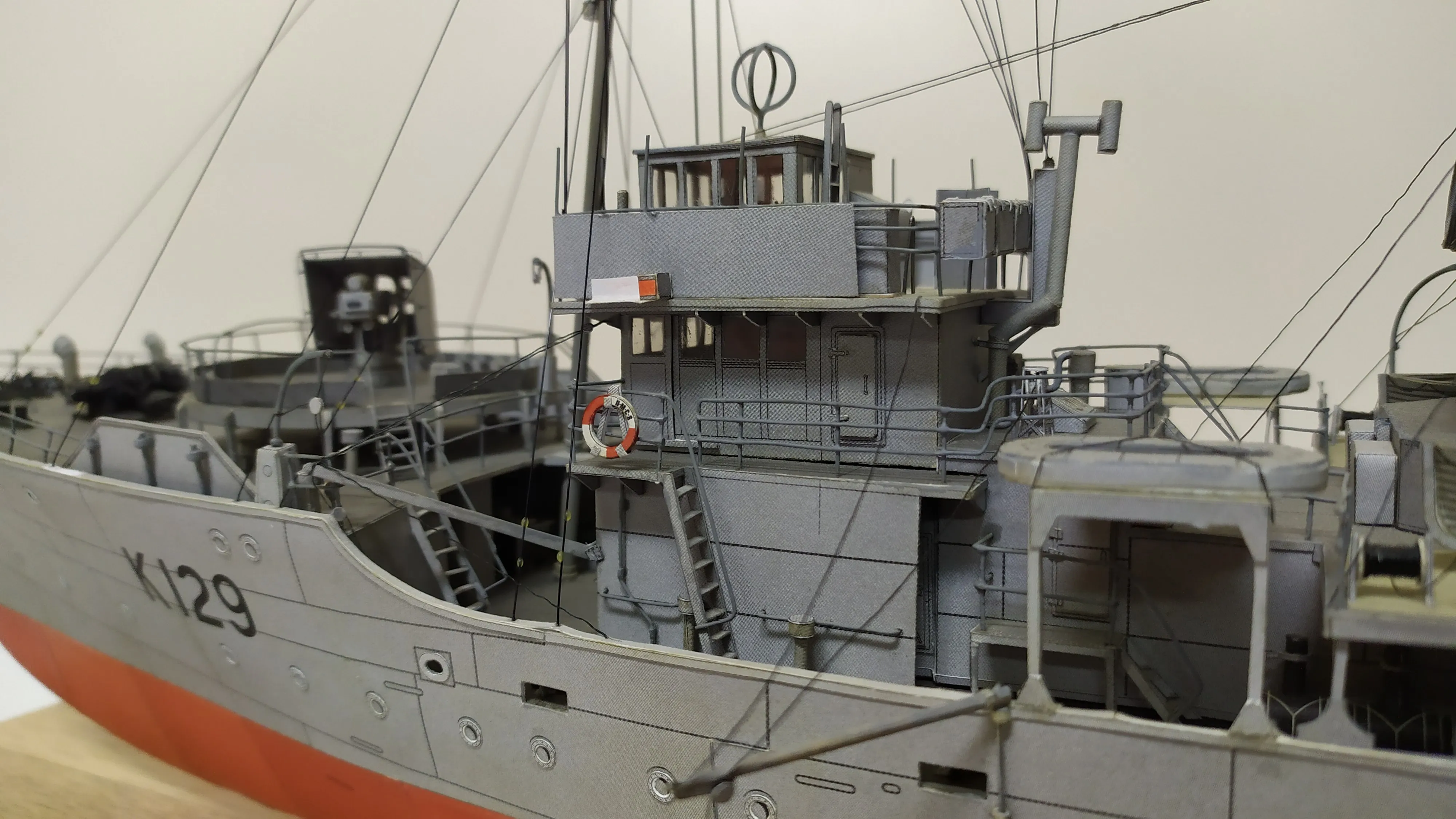 Модель корабля Корвет  NMCS "AGASSIZ" - Верфь на Столе