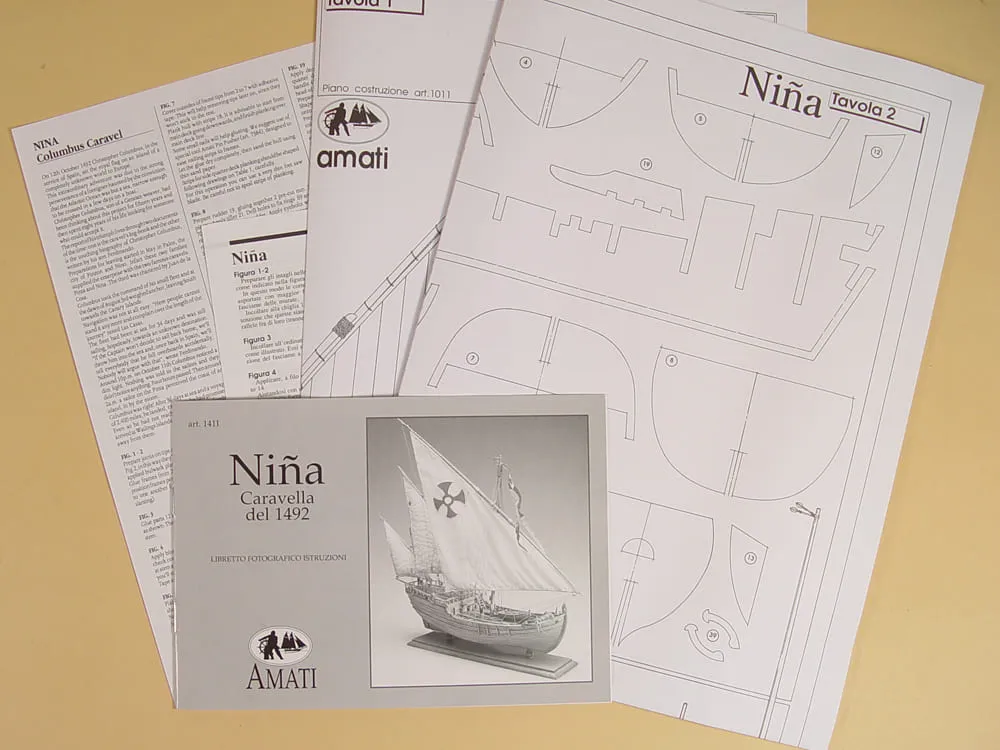 Нинья (Nina) + (Полный набор инструментов, клея и краски) Нинья (Nina) + (Полный набор инструментов, клея и краски)