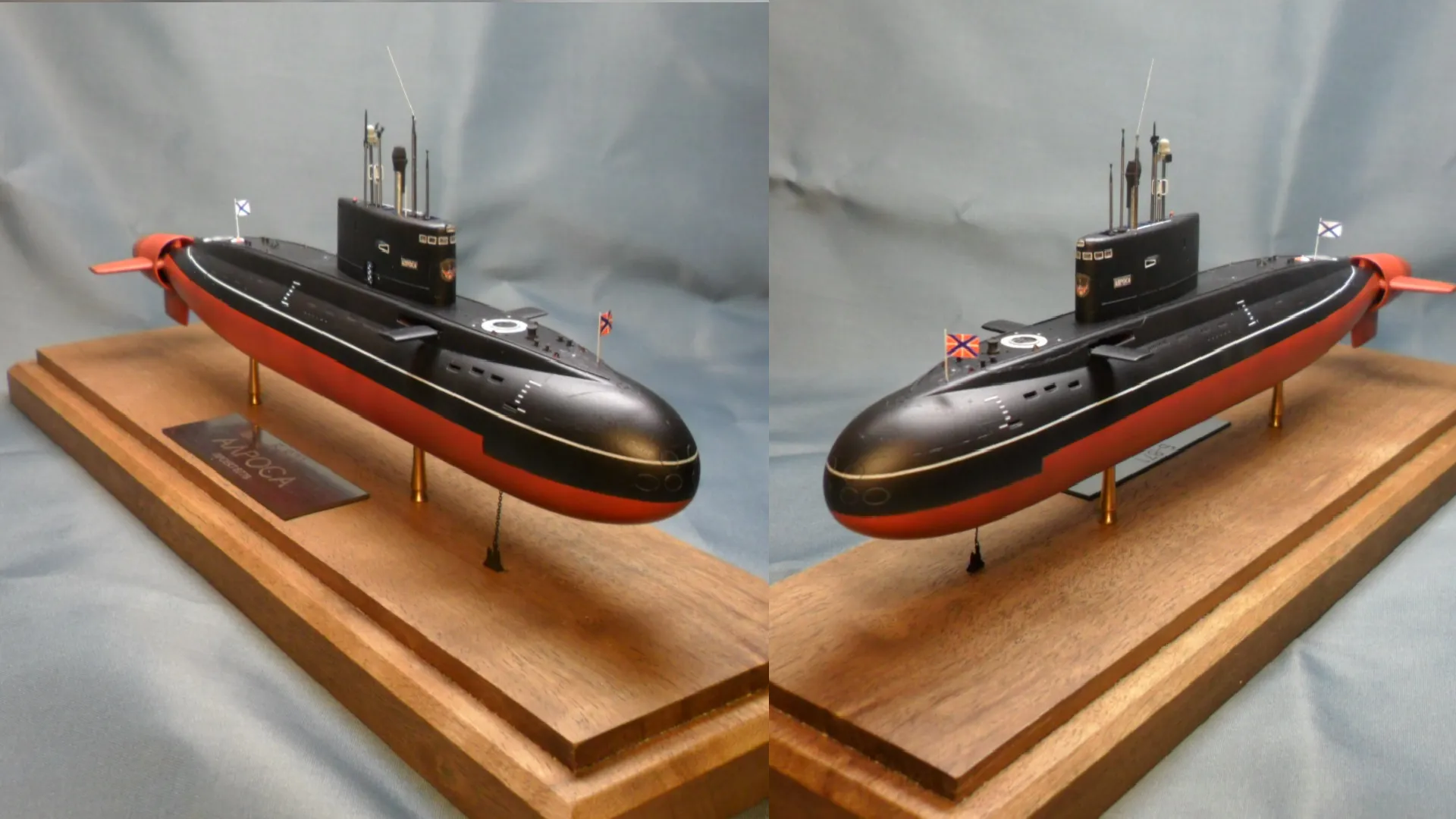 Модель корабля Подводная лодка Б-871 «АЛРОСА» - Верфь на Столе