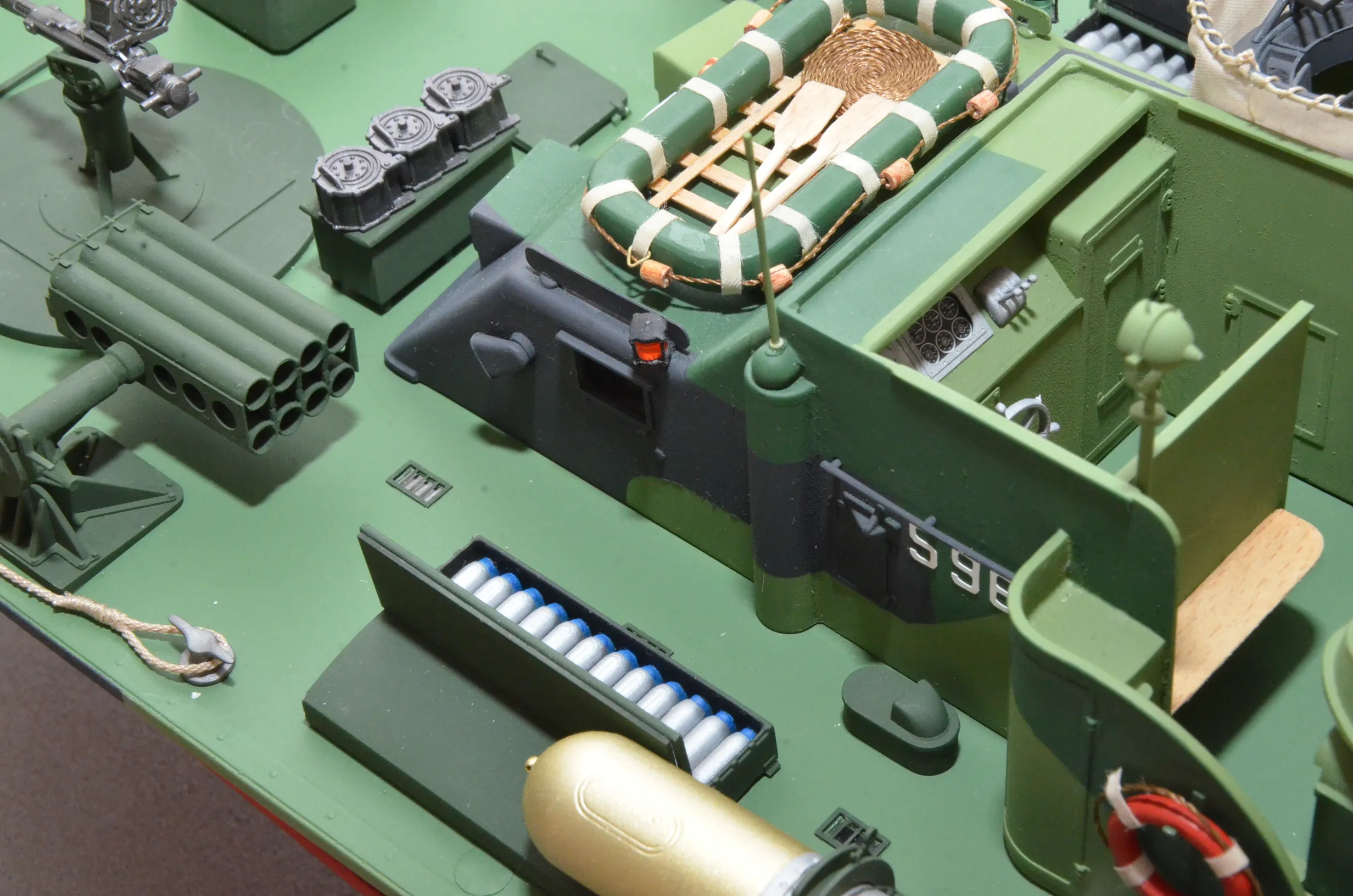 Модель корабля Торпедный катер PT–596 - Верфь на Столе