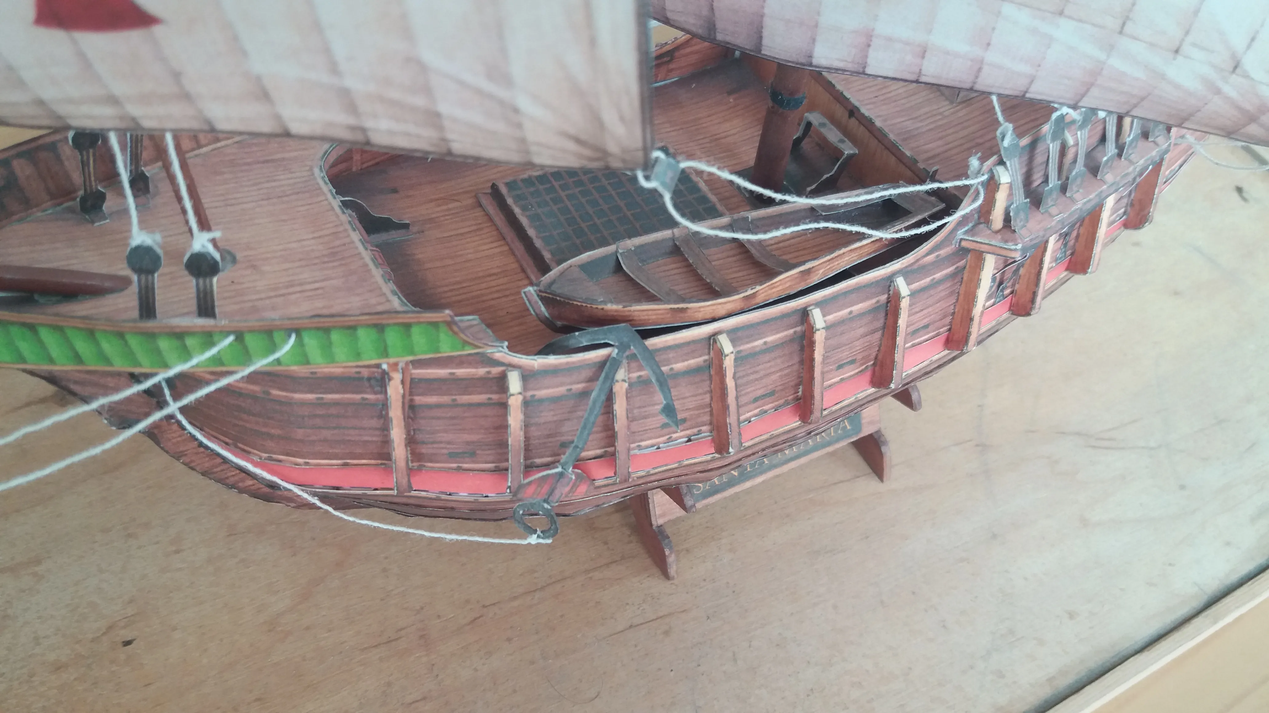 Модель корабля Каракка «Санта-Мария» - Верфь на Столе