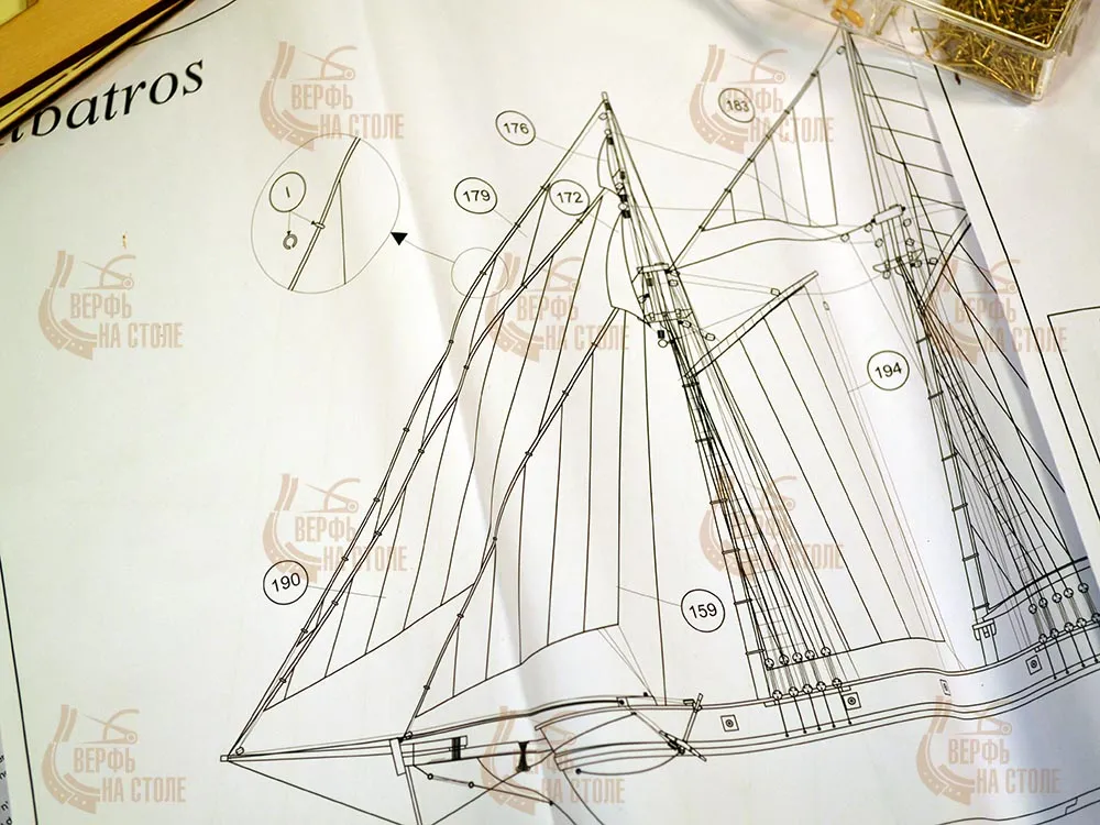 Albatros + (Полный набор инструментов, клея и краски) Albatros + (Полный набор инструментов, клея и краски)