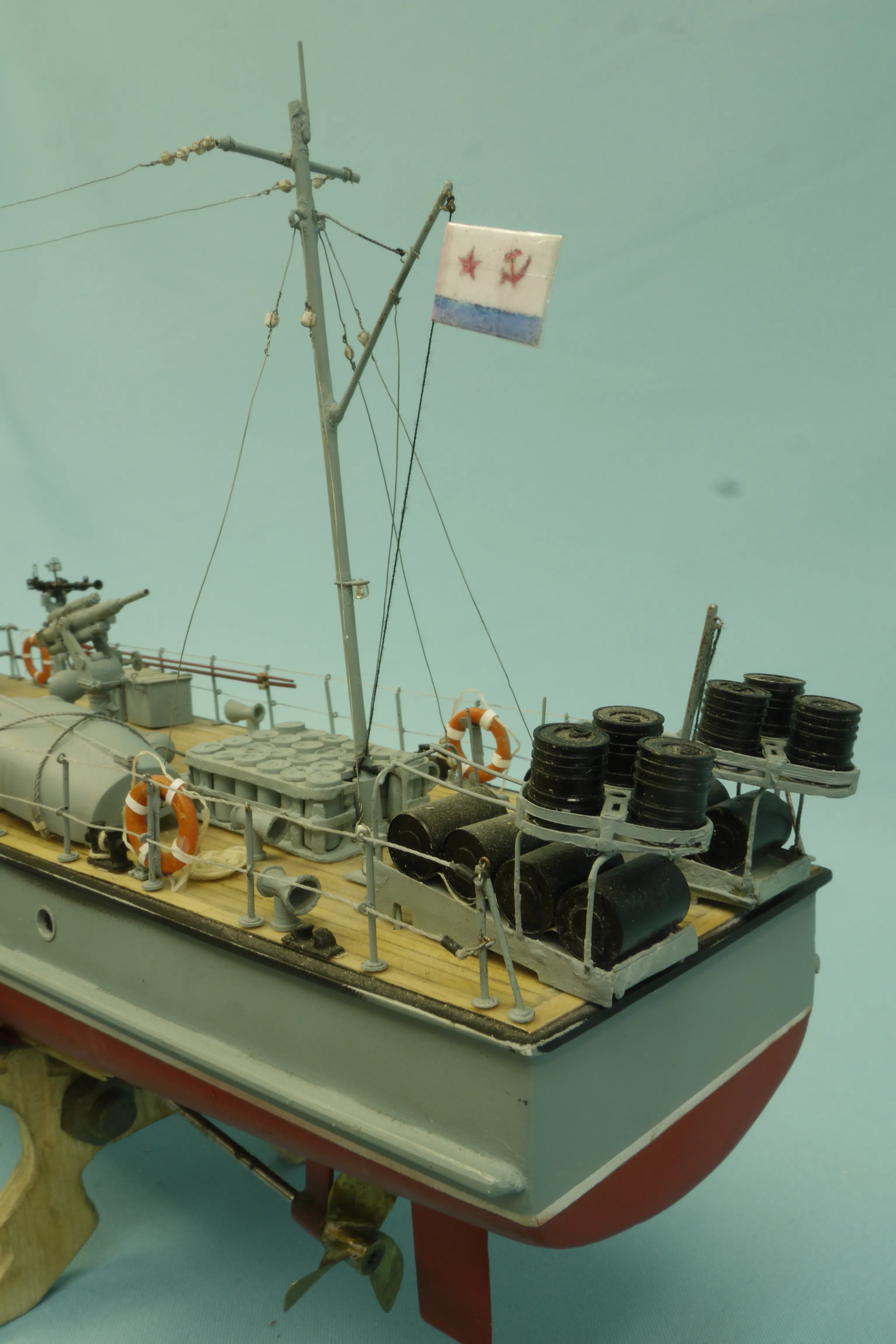 Модель корабля «Малый Охотник» типа МО-4 - Верфь на Столе