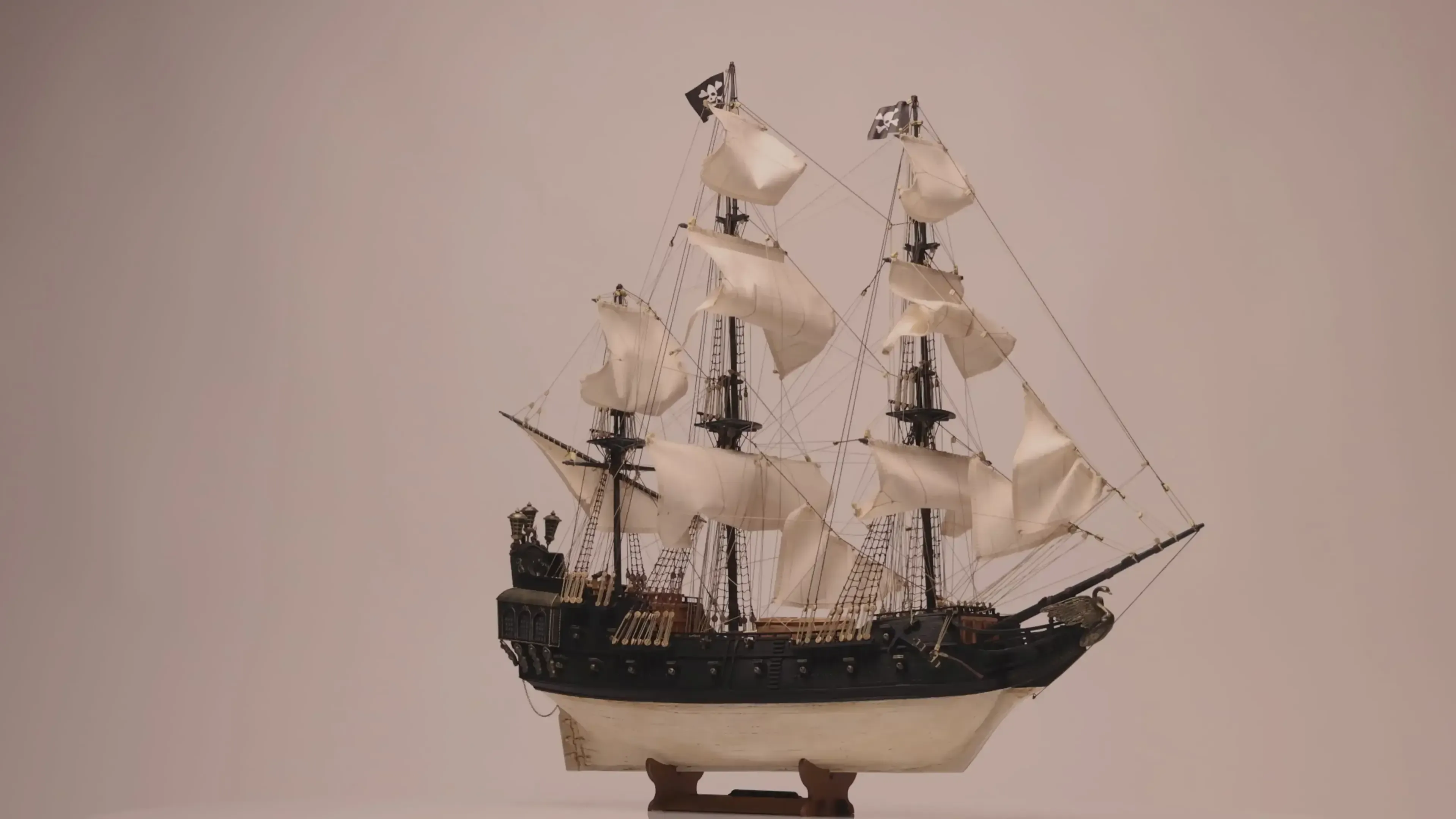 модель корабля своими руками Black Swan, пиратский корабль