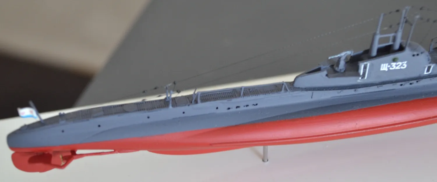 Модель корабля Подводная лодка типа Щука  "323" - Верфь на Столе