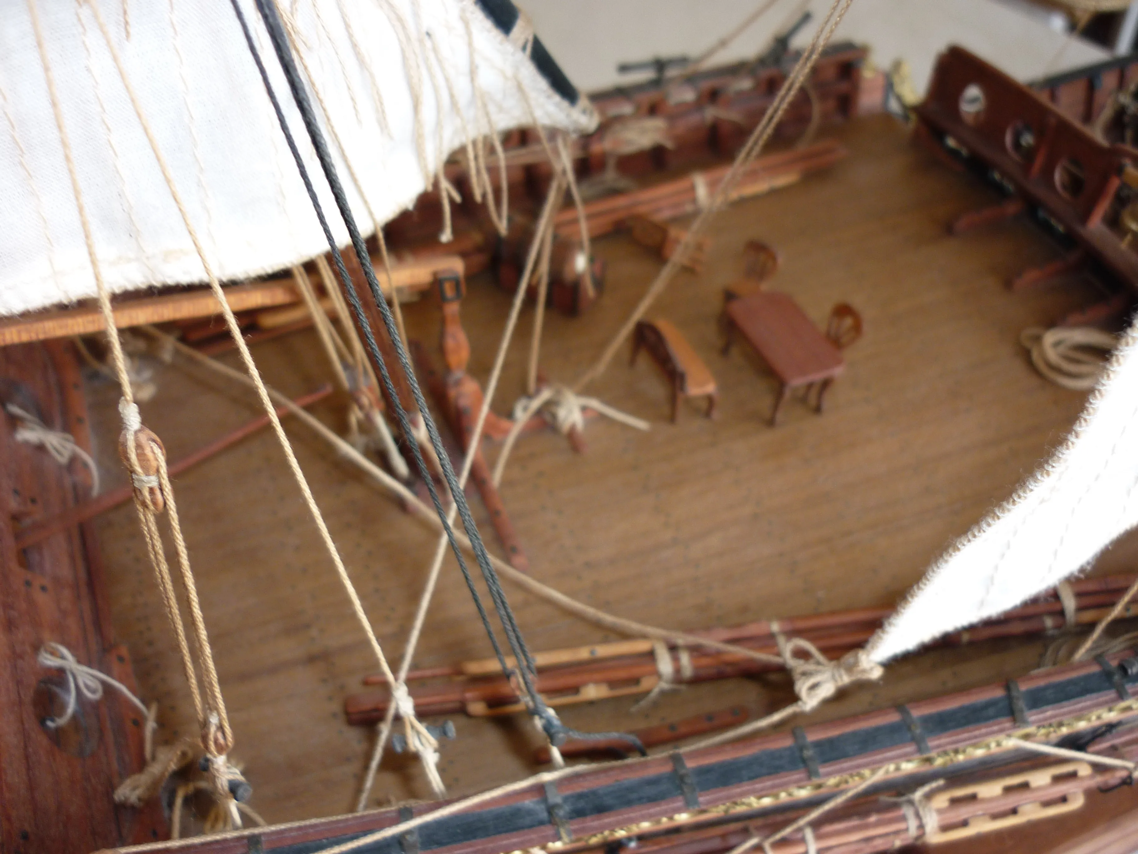 Модель корабля Шебека «Le Requin»  - Верфь на Столе