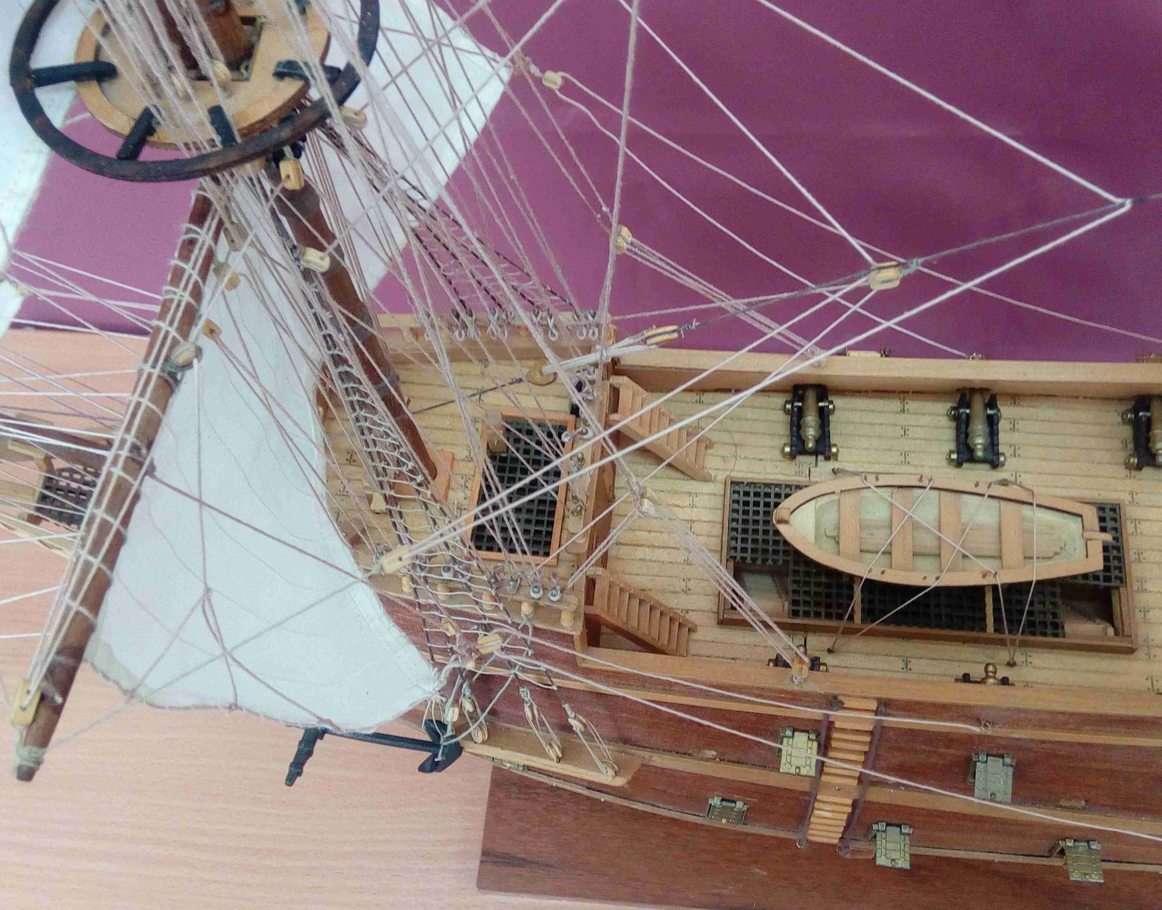 Модель корабля Галеон «Иоанн Креститель» (Джовани Батиста) - Верфь на Столе