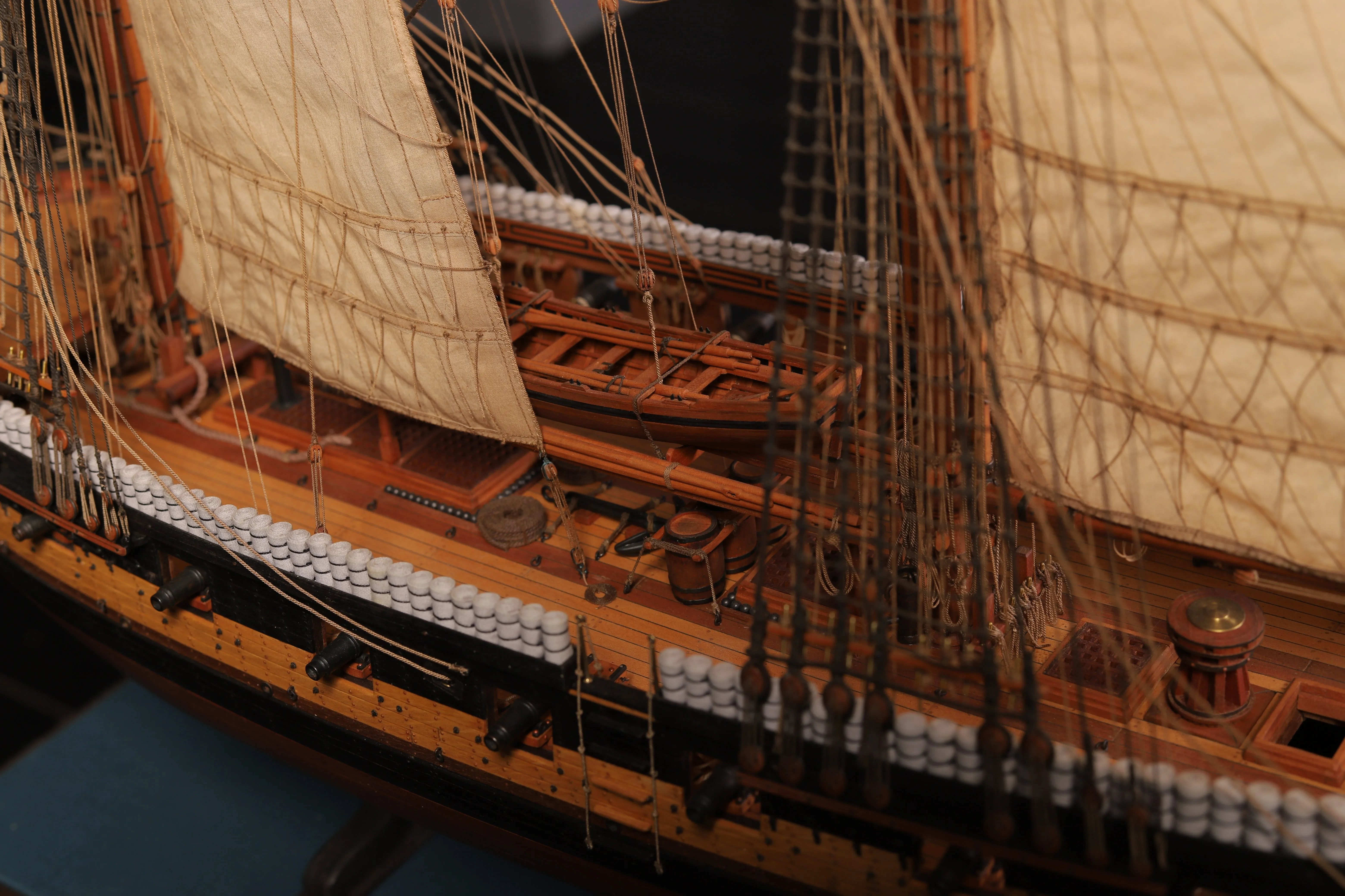 Модель корабля 20-ти пушечный бриг "Парис" - Верфь на Столе