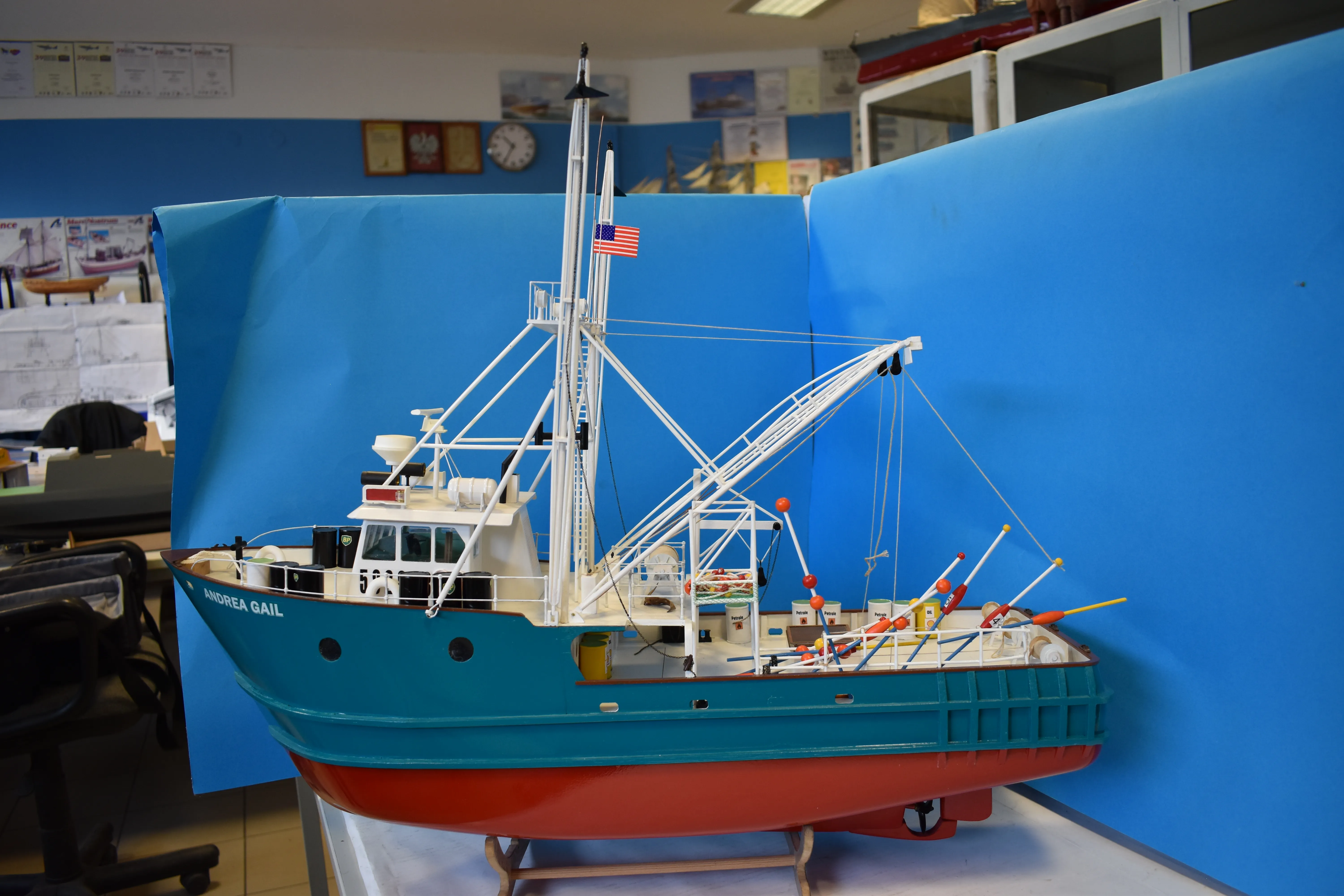 Модель корабля рыболовное судно "Adrea Gail" - Верфь на Столе