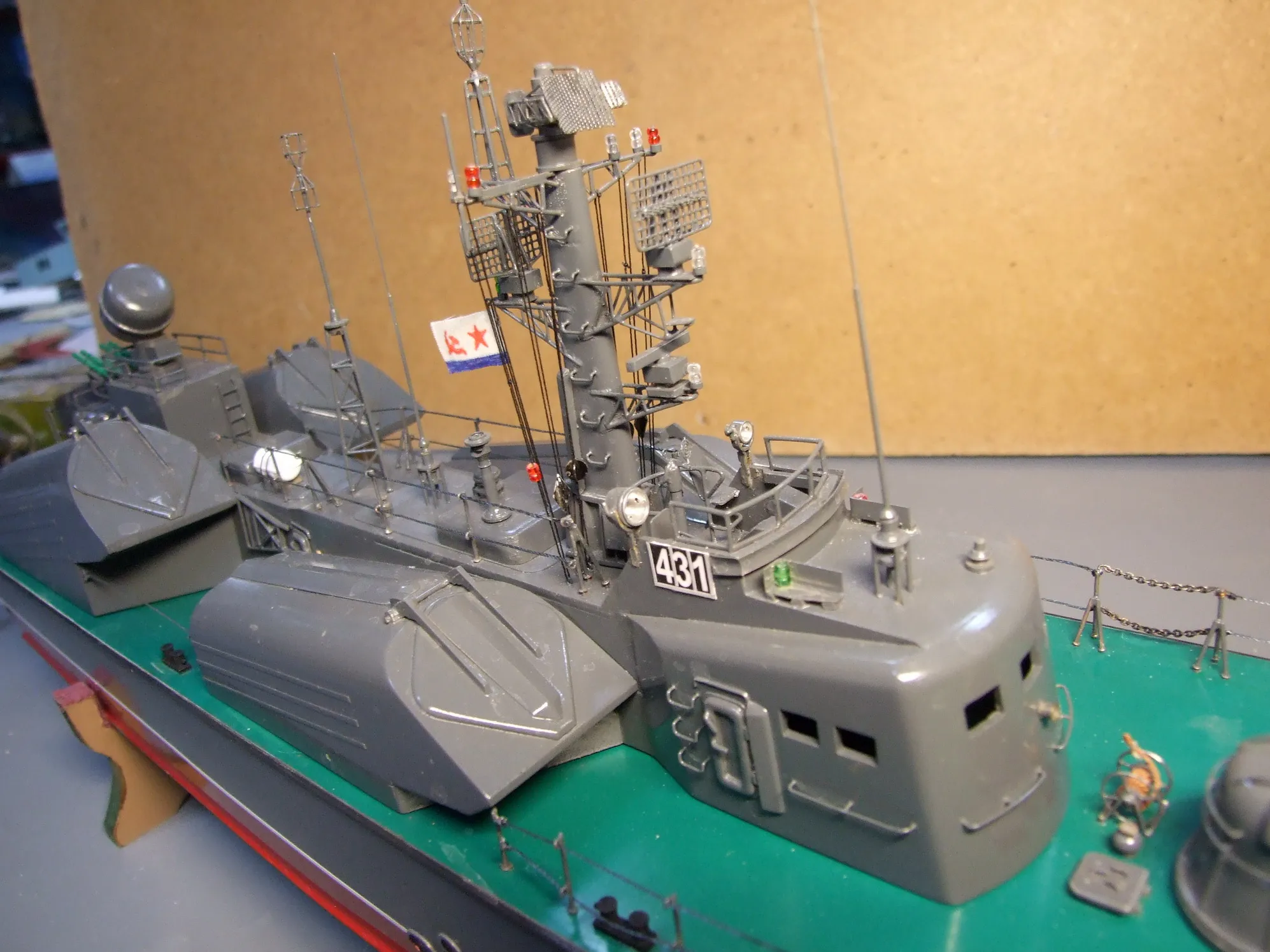 Модель корабля Ракетный катер проекта 205 «Оса» - Верфь на Столе