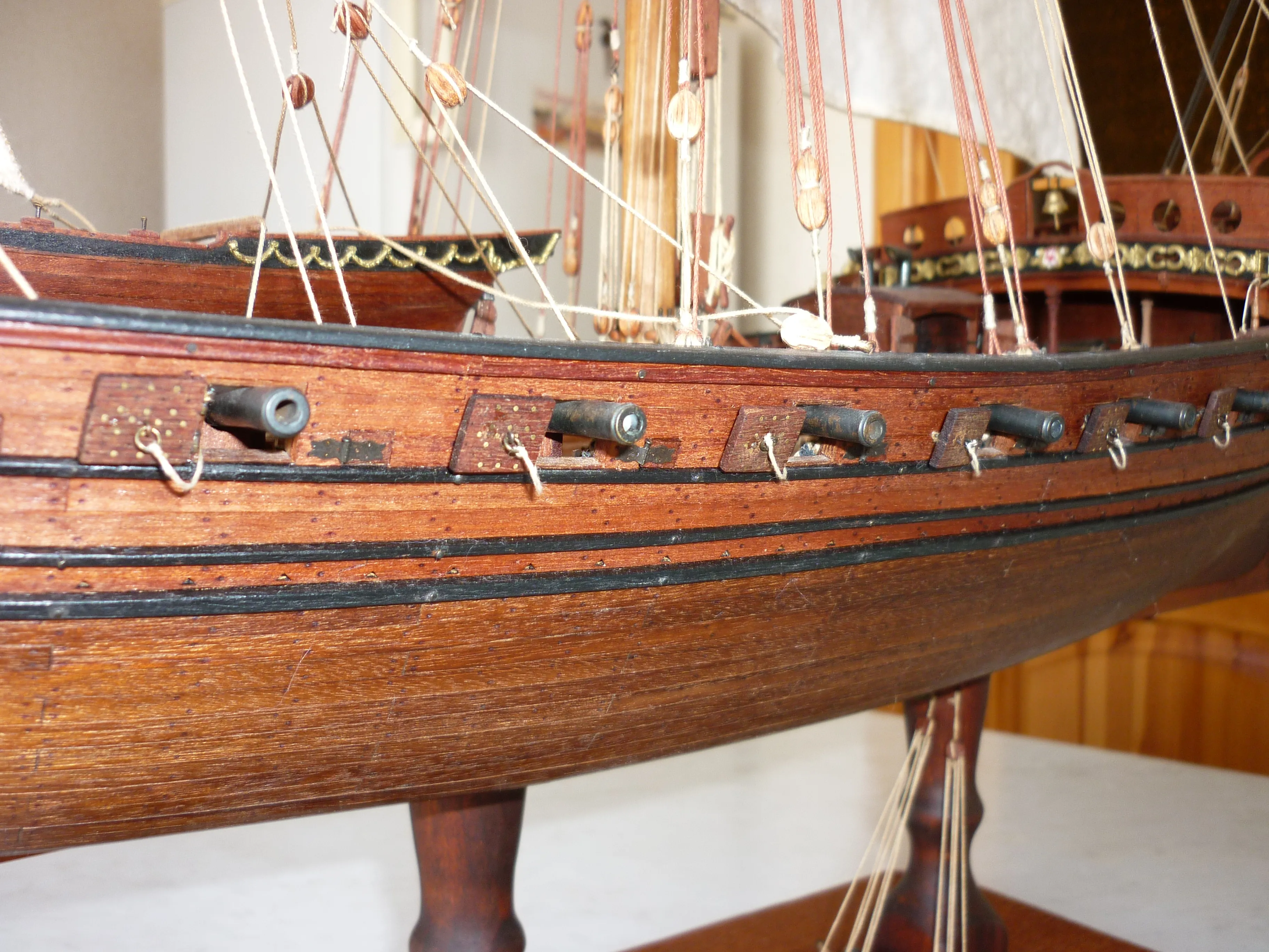 Модель корабля Шебека «Le Requin»  - Верфь на Столе