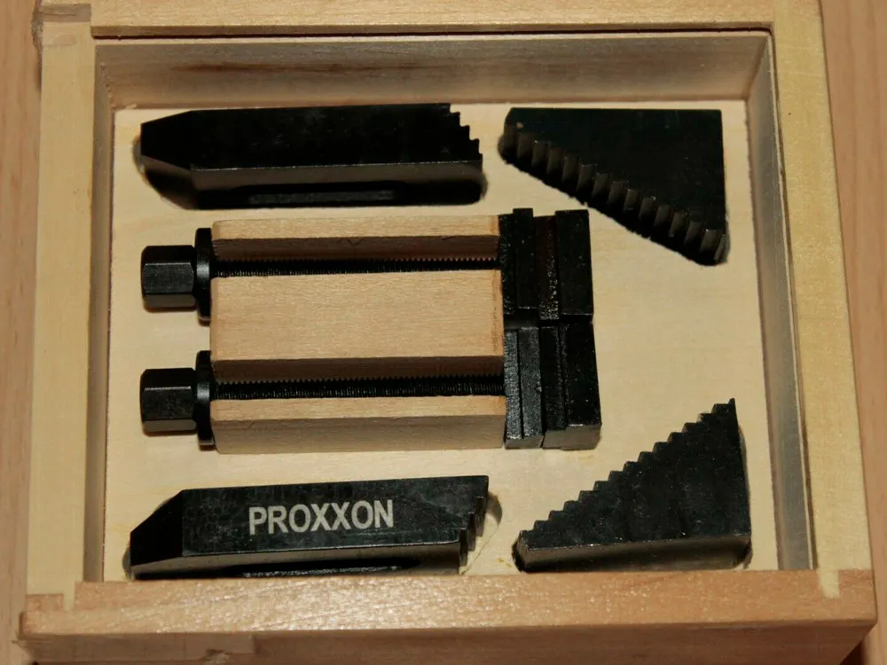Ступенчатые зажимы Proxxon, 2 шт 24257 Ступенчатые зажимы Proxxon, 2 шт 24257