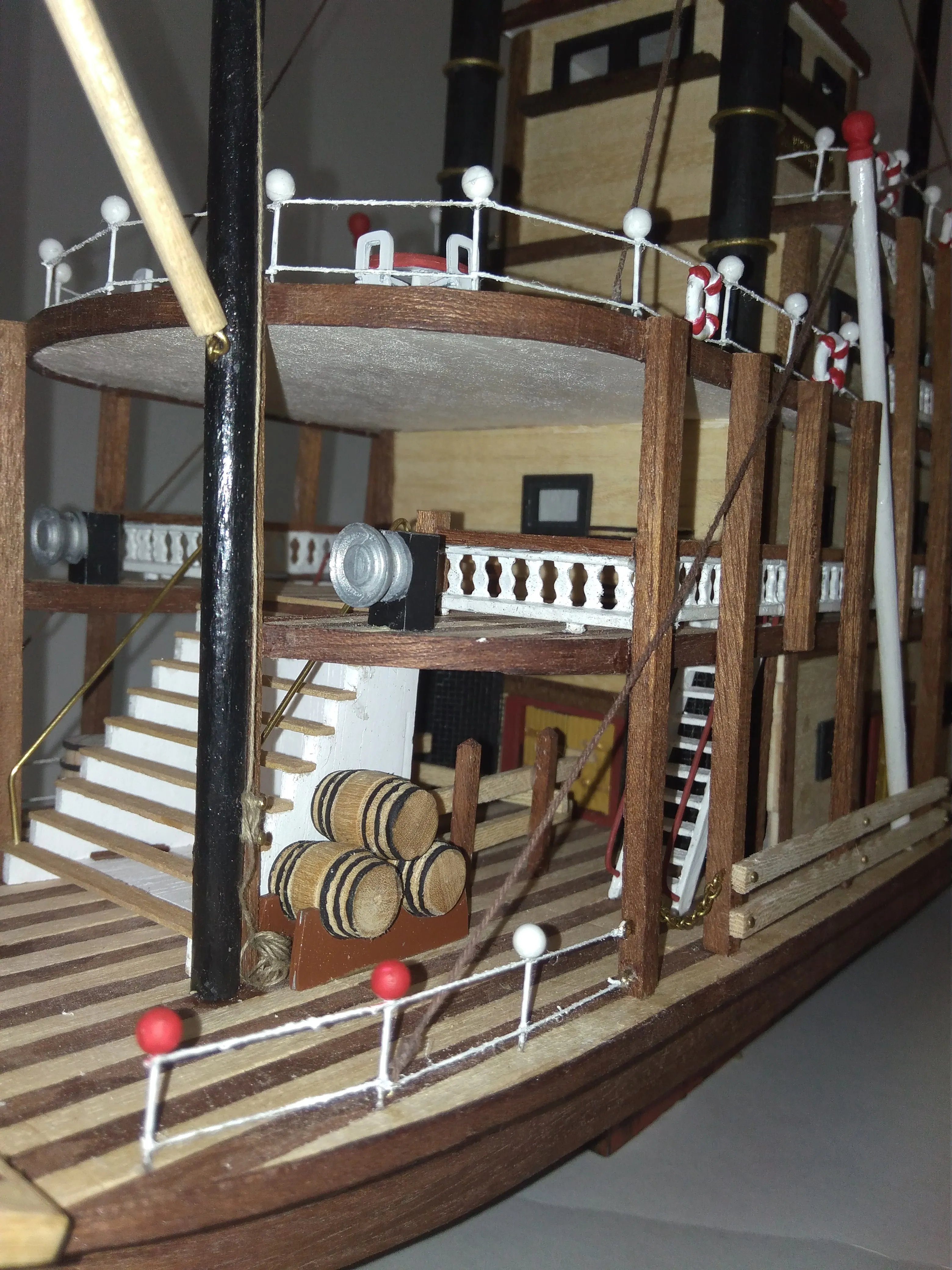 Модель корабля Колесный пароход "MISSISSIPPI" - Верфь на Столе