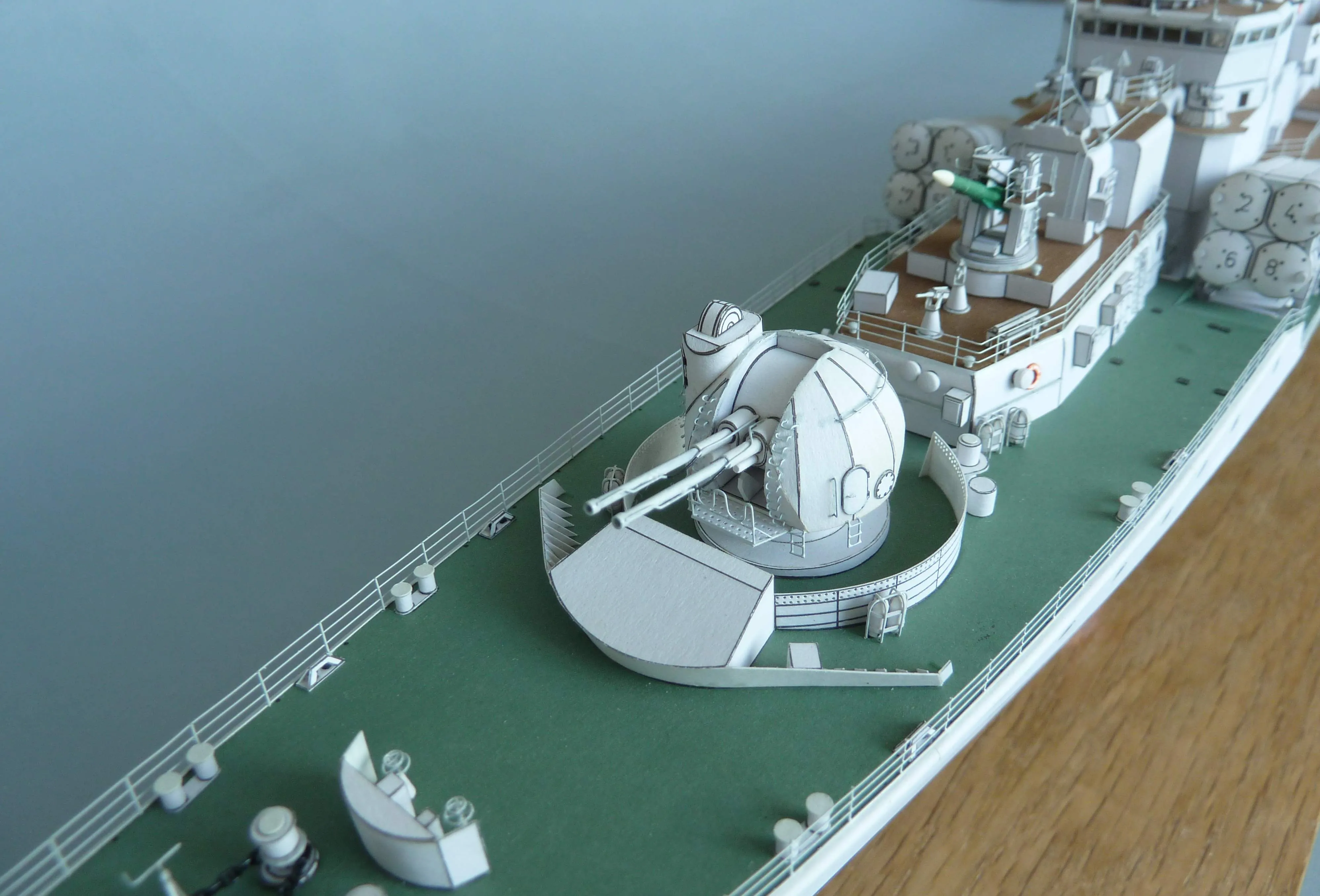 Модель корабля ЭМ пр. 956 "Современный"  - Верфь на Столе