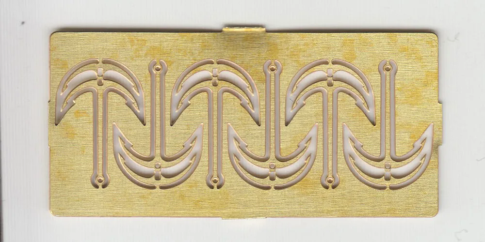 Якорь-кошка, латунь, 12 мм, 6 шт