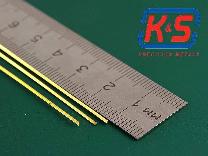 Уголок латунный 0,8 мм, 1 шт