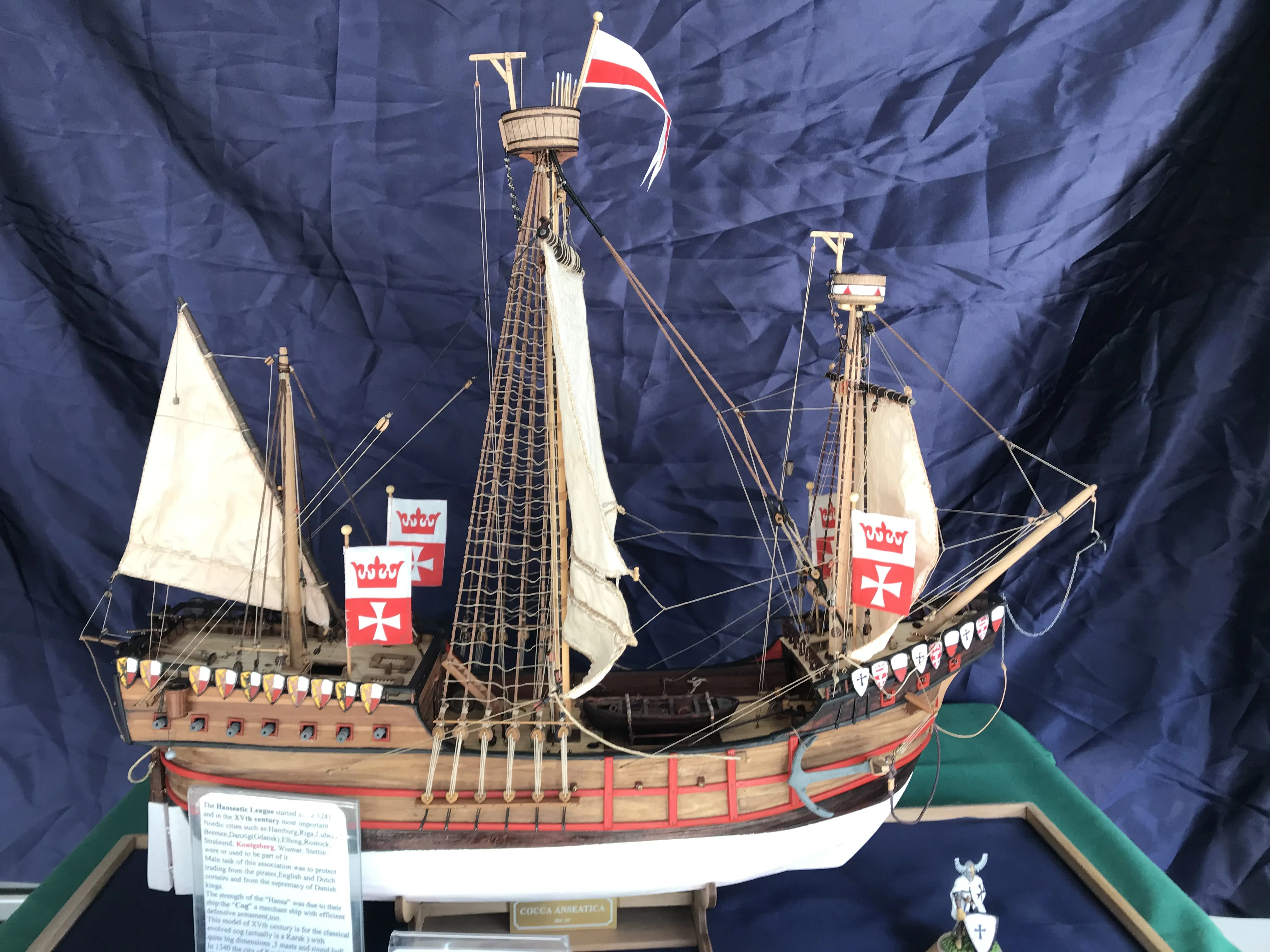 Модель корабля COG OF HANSA LEAGUE (or Cog from Kaliningrad) - Верфь на Столе