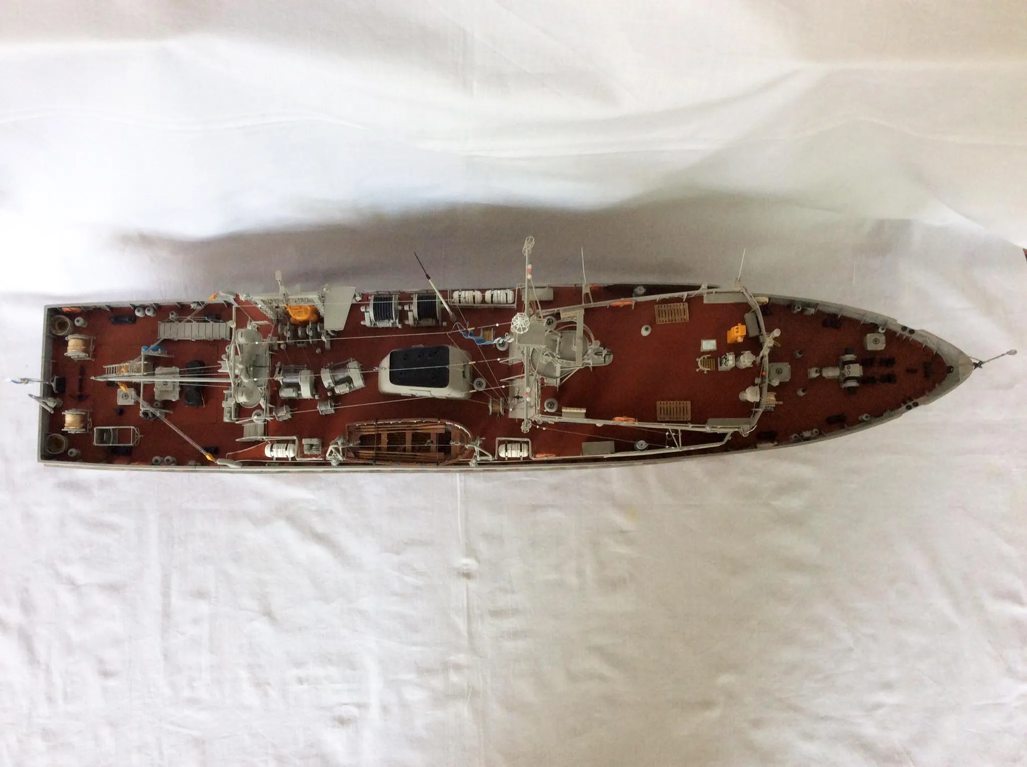 Модель корабля Водолазный бот проекта 535 типа "Краб"  - Верфь на Столе