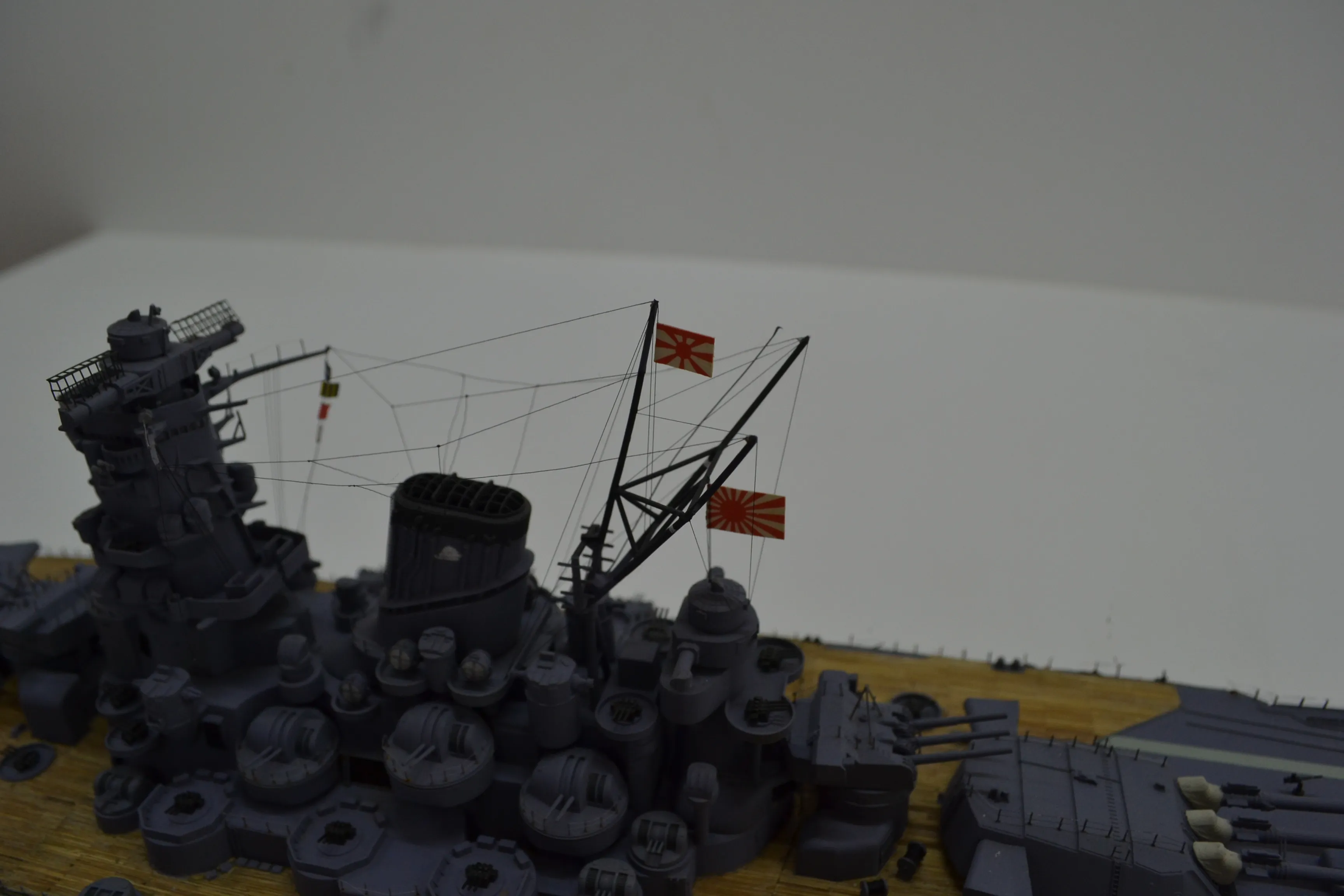 Модель корабля Линкор японского императорского флота «Мусаси» - Верфь на Столе