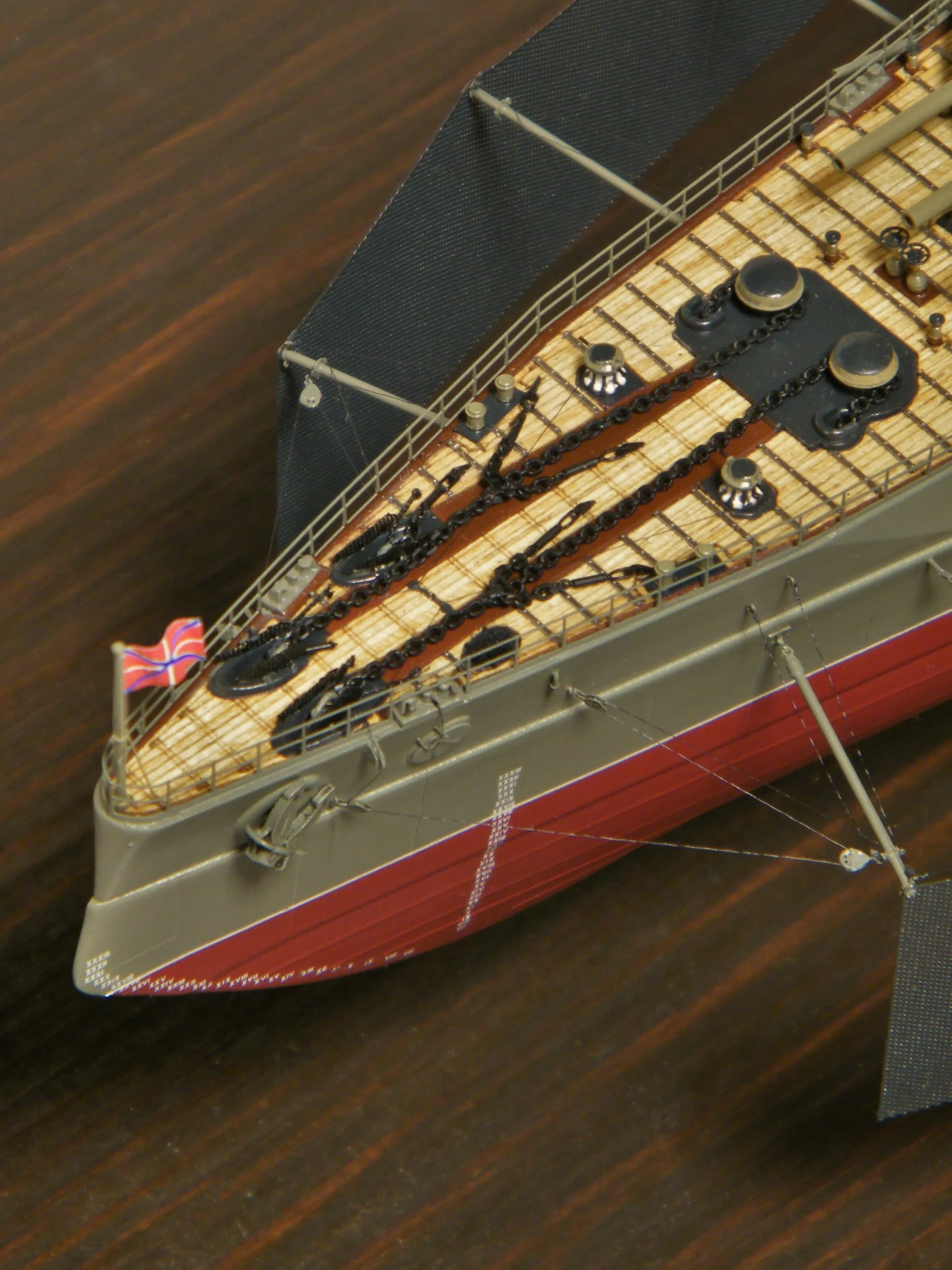 Модель корабля Линкор "Севастополь" начало 1915 г. - Верфь на Столе