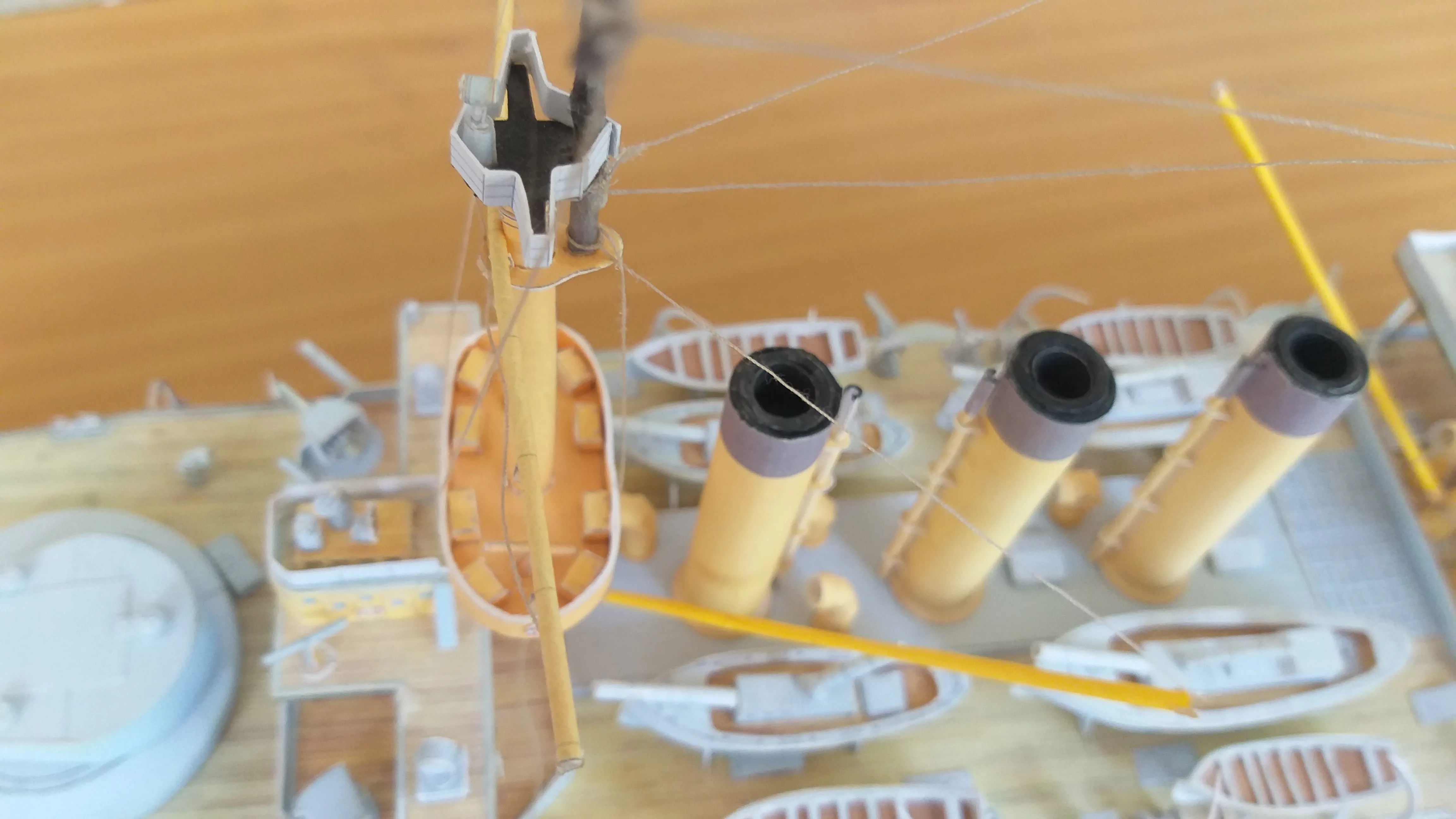 Модель корабля IJN «Shikishima» - Верфь на Столе