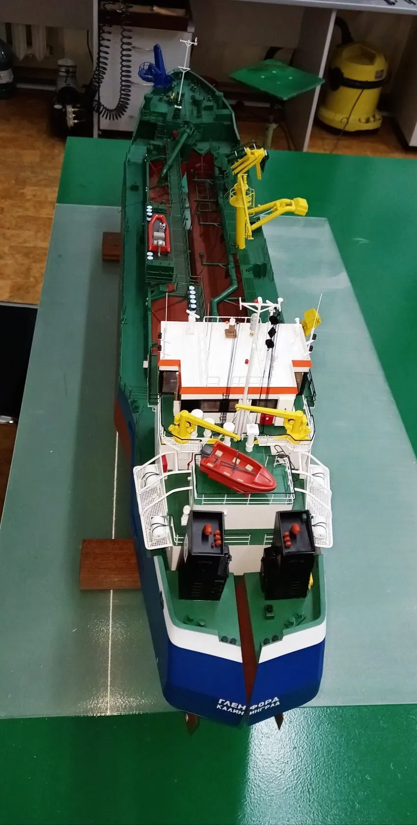 Модель корабля Дноуглубительное судно "Гленфорд" 2020 г. - Верфь на Столе