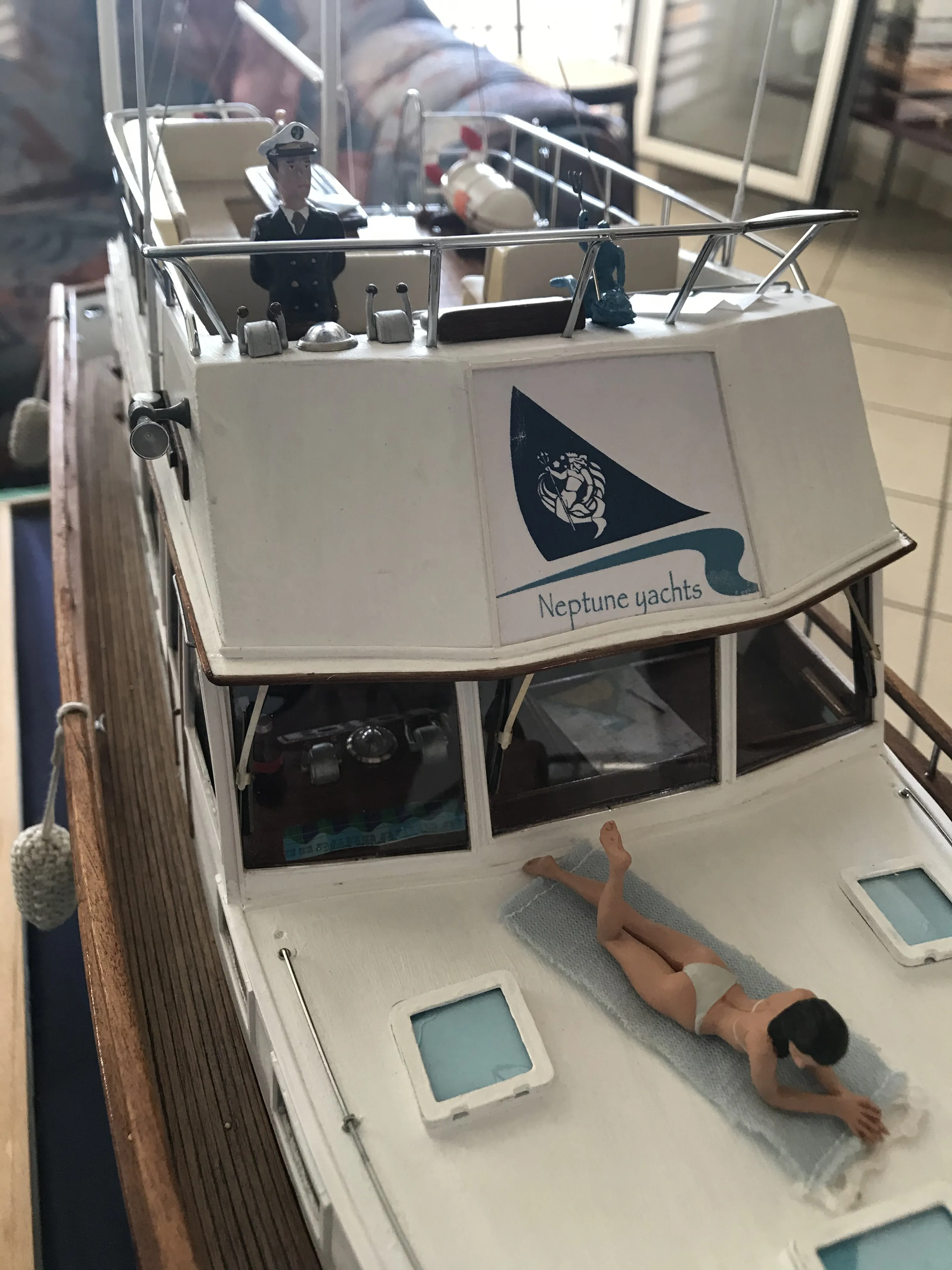 Модель корабля YACHT 46 FEETS “ANNARELLA” - Верфь на Столе