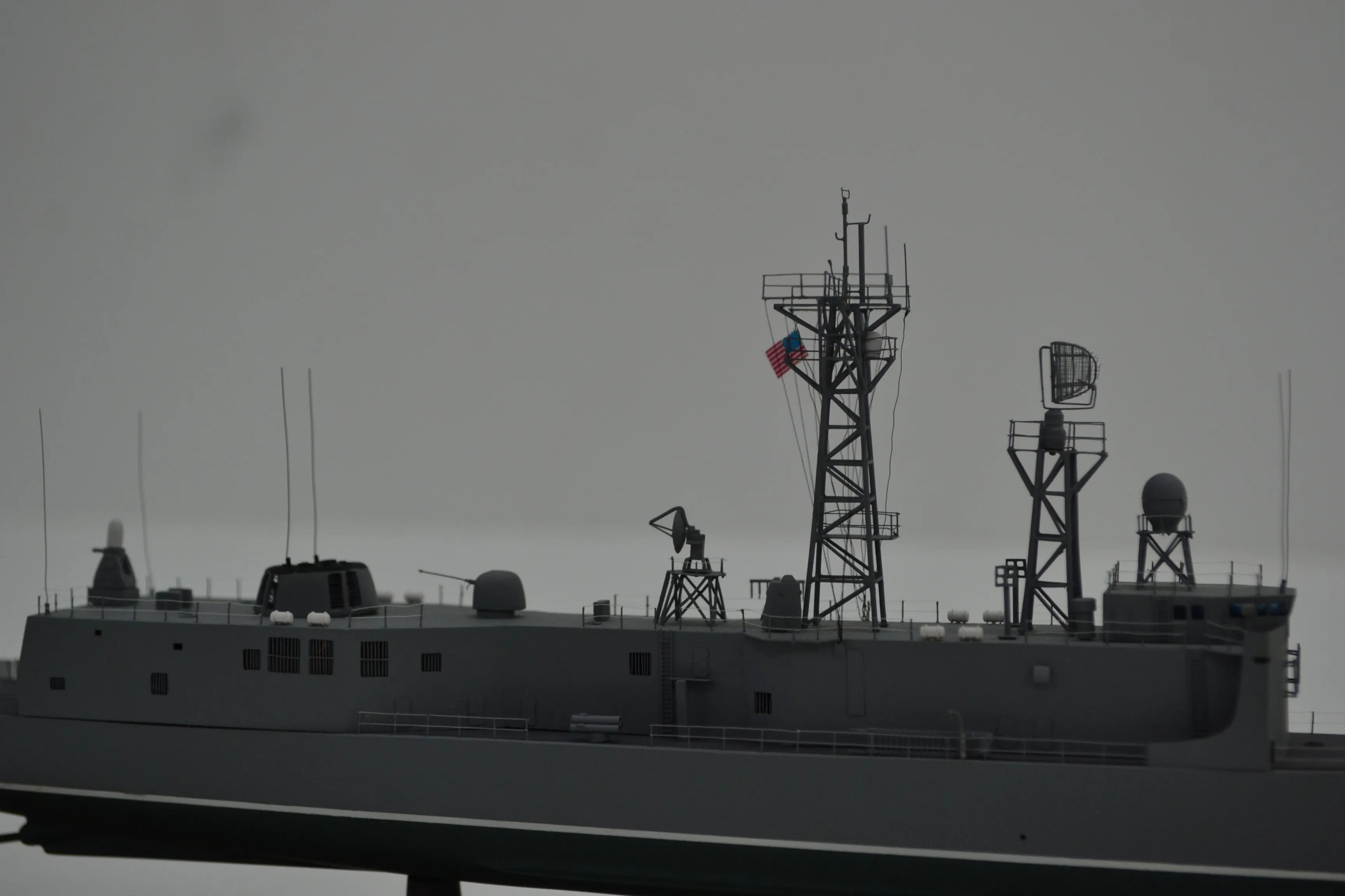 Модель корабля Фрегат FFG-9 «Уодсуорт» - Верфь на Столе