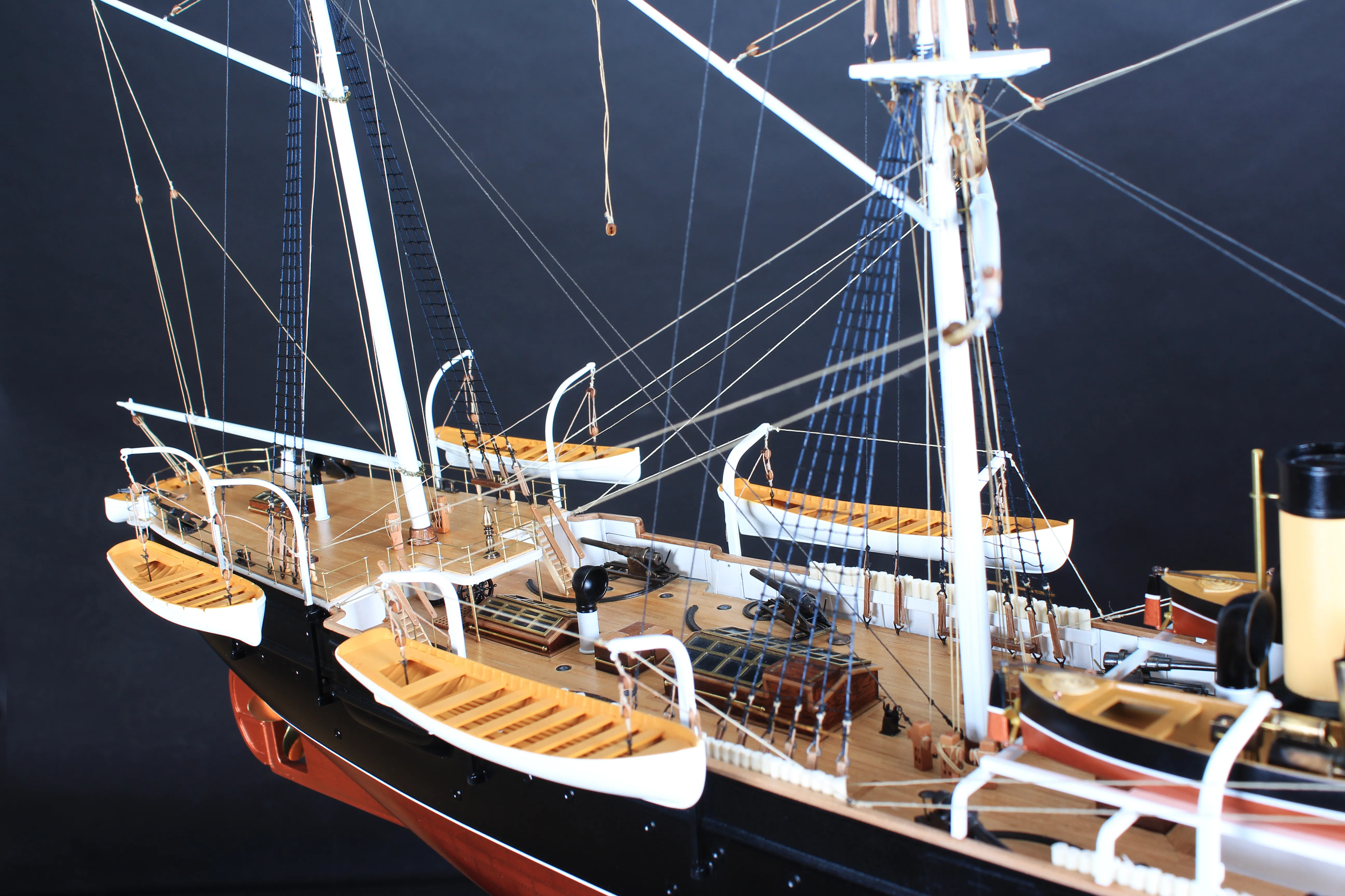 Модель корабля Корвет "Витязь" II 1884 г. - Верфь на Столе