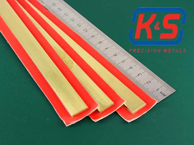 Полоска латунная 12,7х1,6 мм, 1 шт