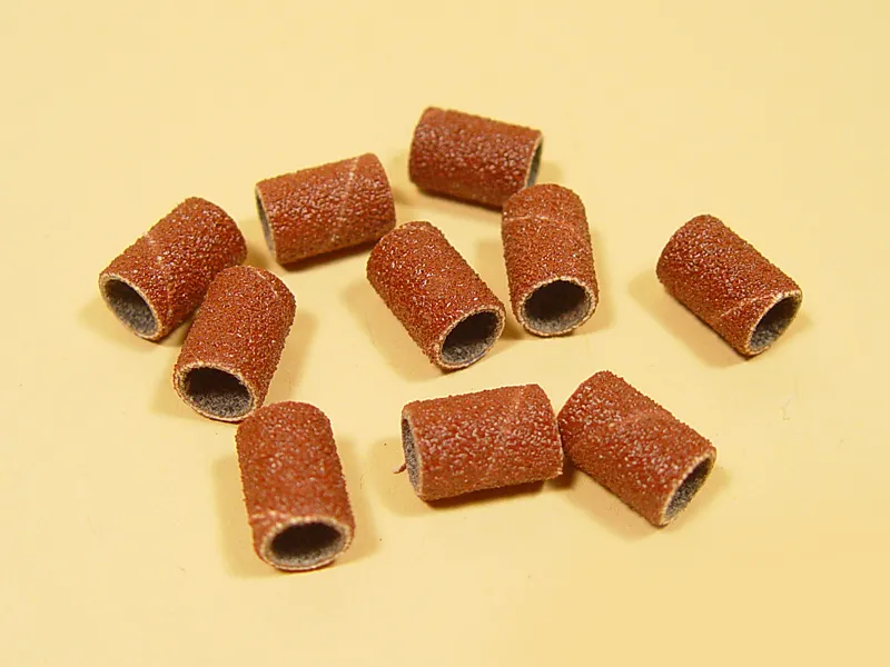 Цилиндр наждачный  средний 6,3 мм, зерно 120, 10 шт JAS