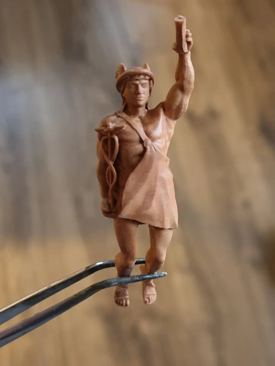 Носовая фигура для модели корабля "Меркурий" (ростовая), дерево, масштаб 1:64 Носовая фигура для модели корабля "Меркурий" (ростовая), дерево, масштаб 1:64