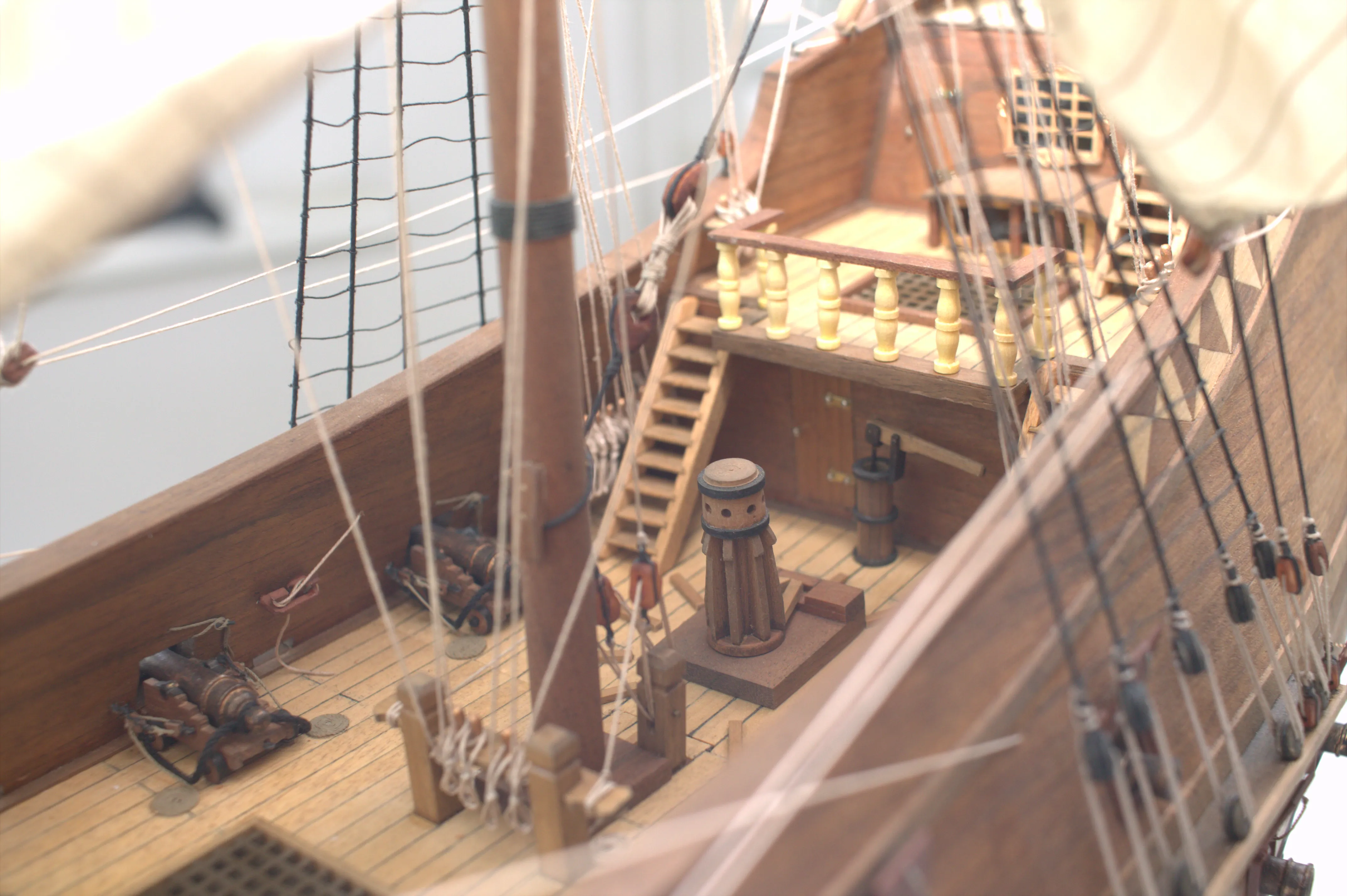 Модель корабля Галеон “Сан Джованни Батиста” конец XVI – начало XVII века. - Верфь на Столе