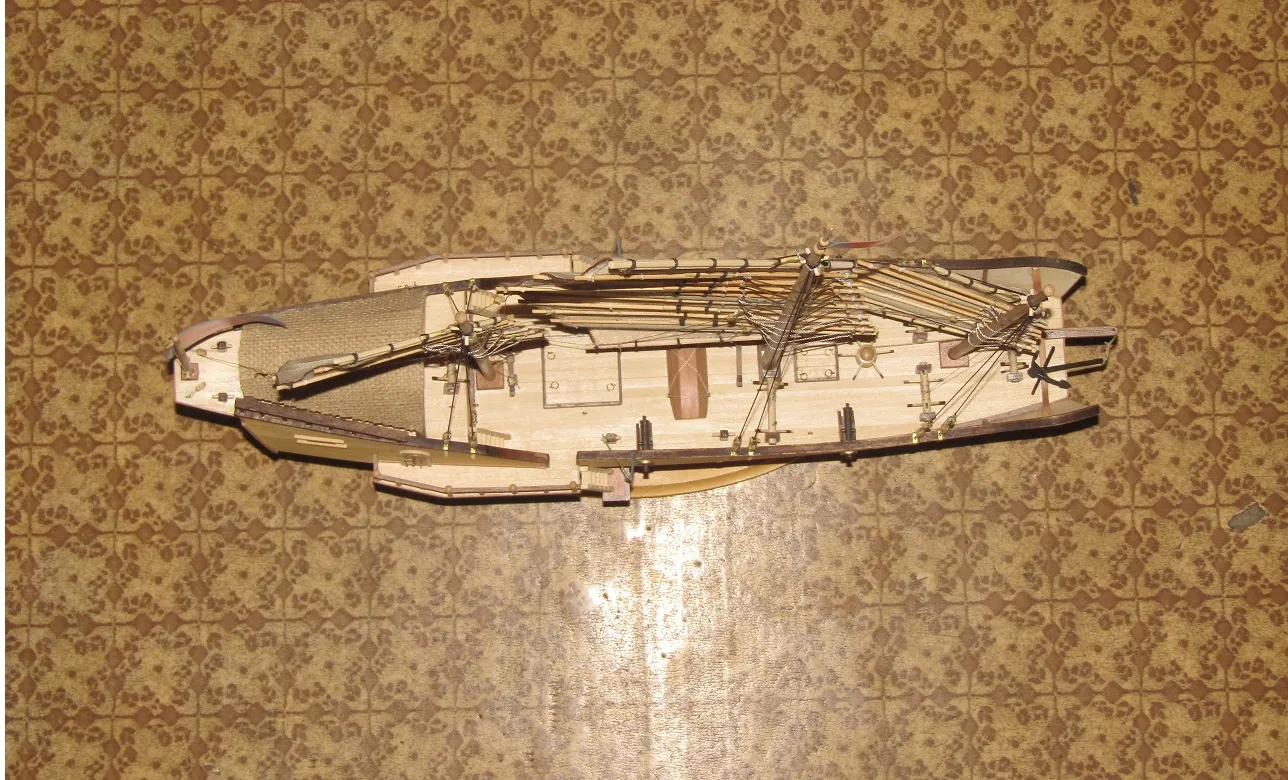 Модель корабля Red Dragon - Верфь на Столе