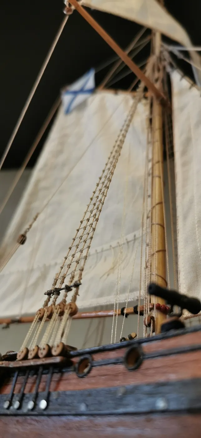 Модель корабля Бот Святой Гавриил - Верфь на Столе