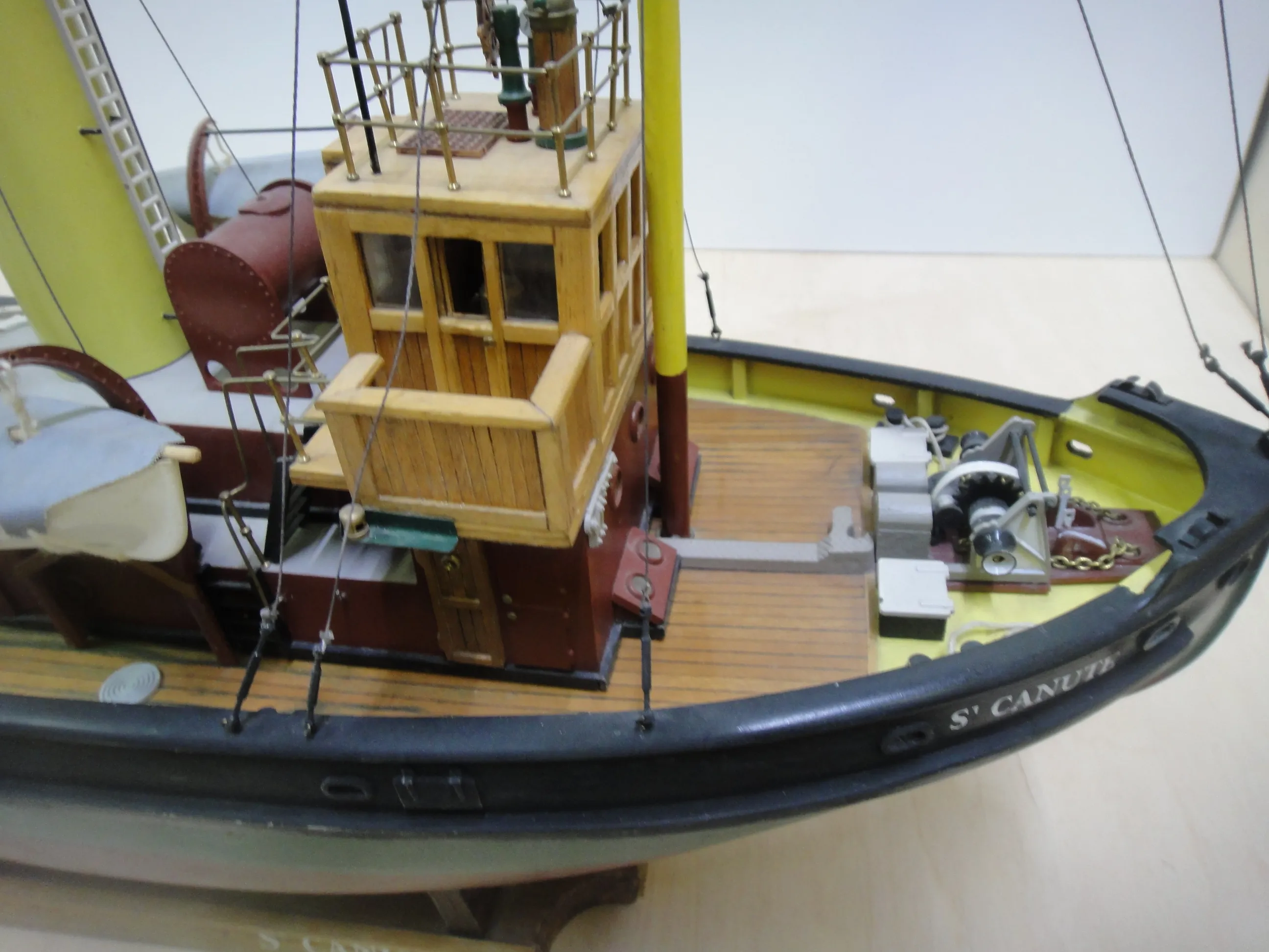 Модель корабля Буксир "St. Canute" - Верфь на Столе