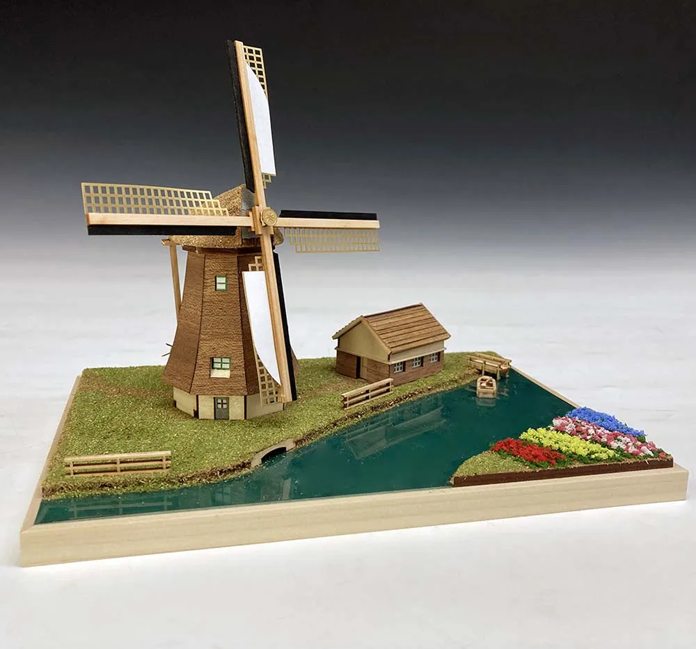 Деревня Kinderdijk Деревня Kinderdijk