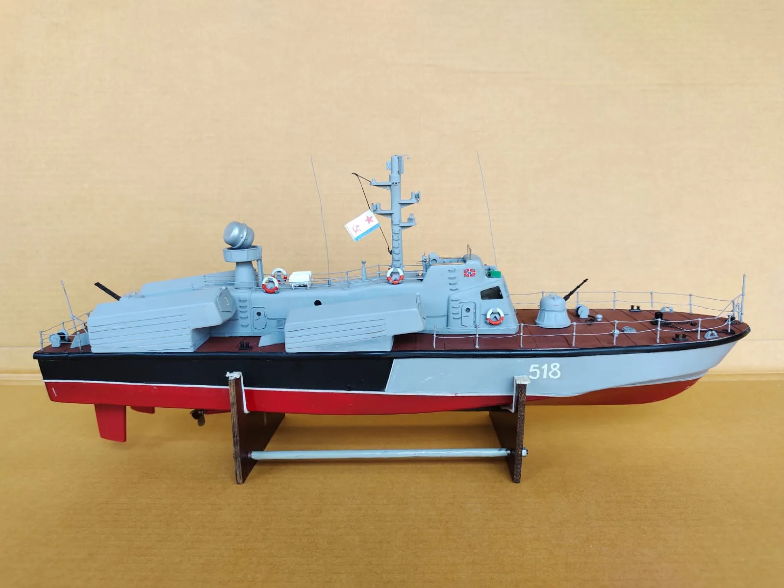 Модель корабля Ракетный катер проект 205 «Москит» - Верфь на Столе