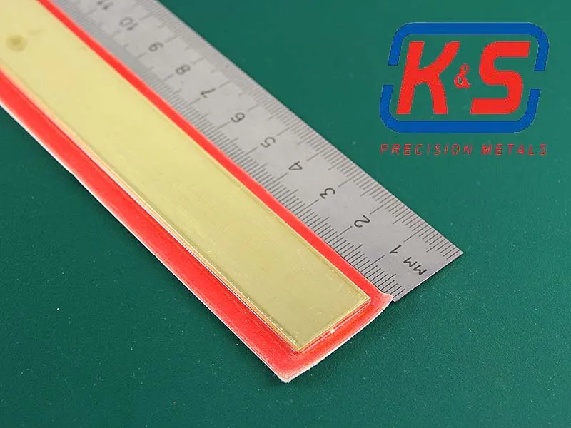 Полоска латунная 19х1,6 мм, 1 шт