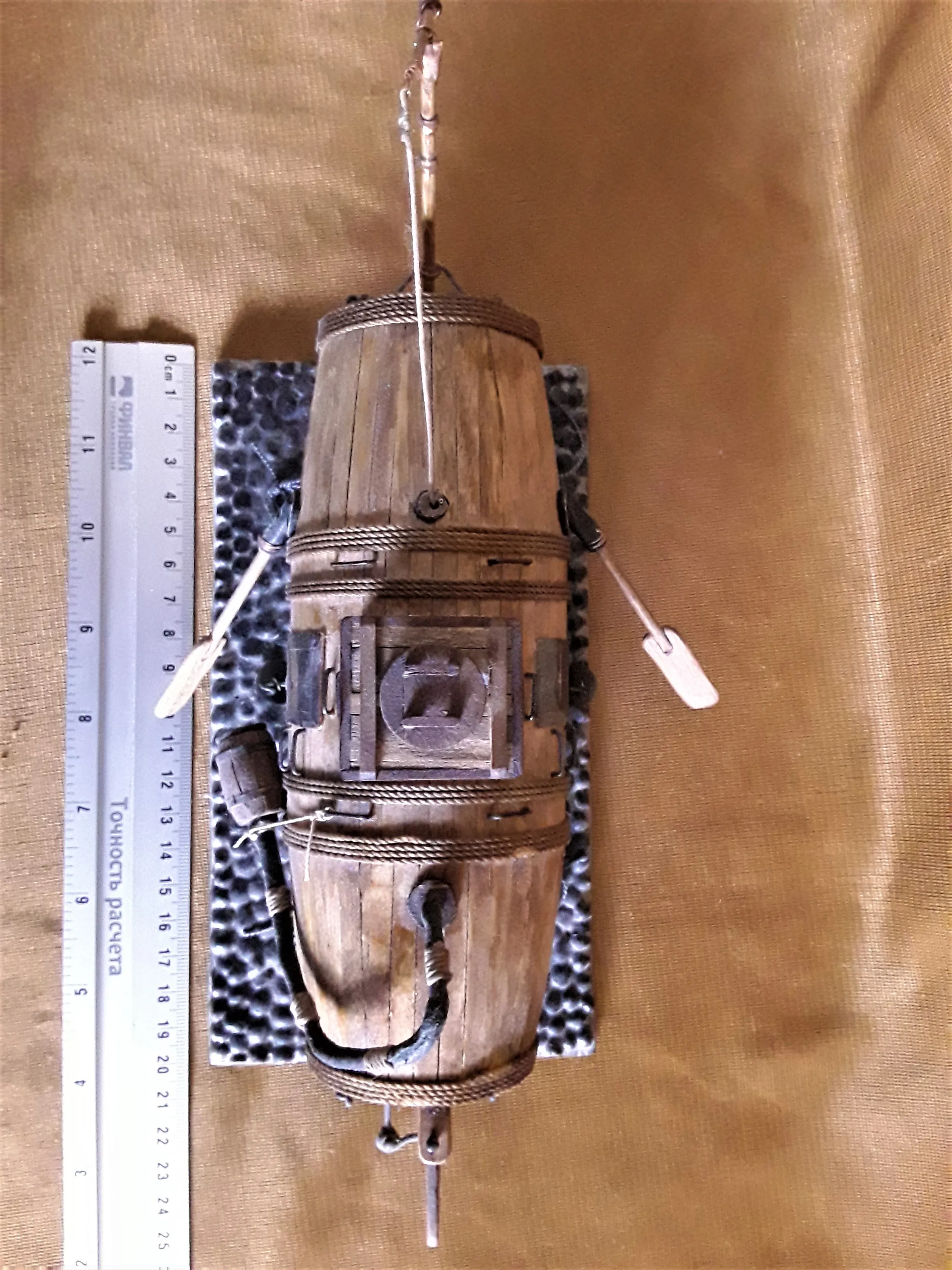 Модель корабля Потаенное судно Никонова - Верфь на Столе