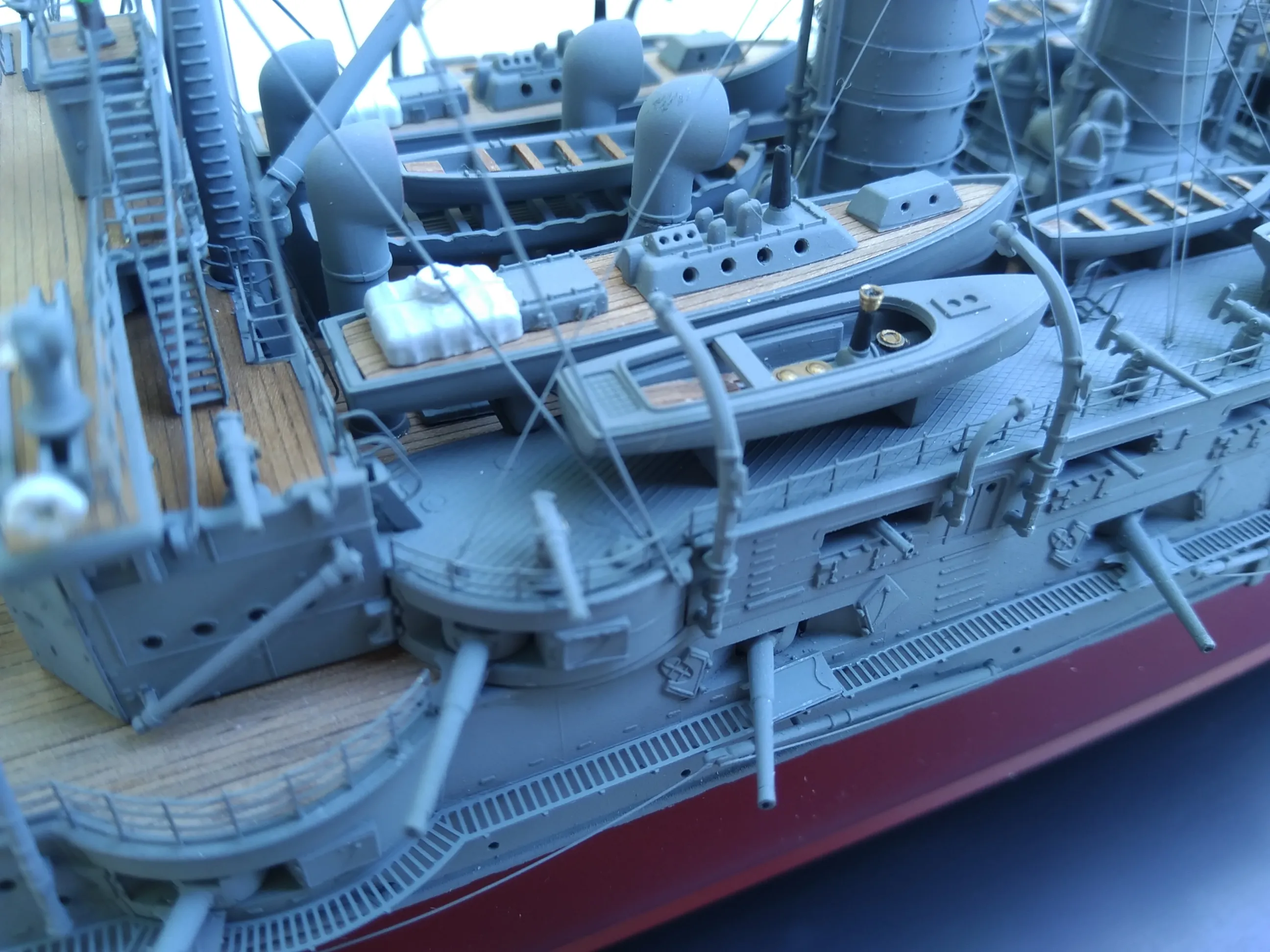 Модель корабля Броненосец "MIKASA" - Верфь на Столе