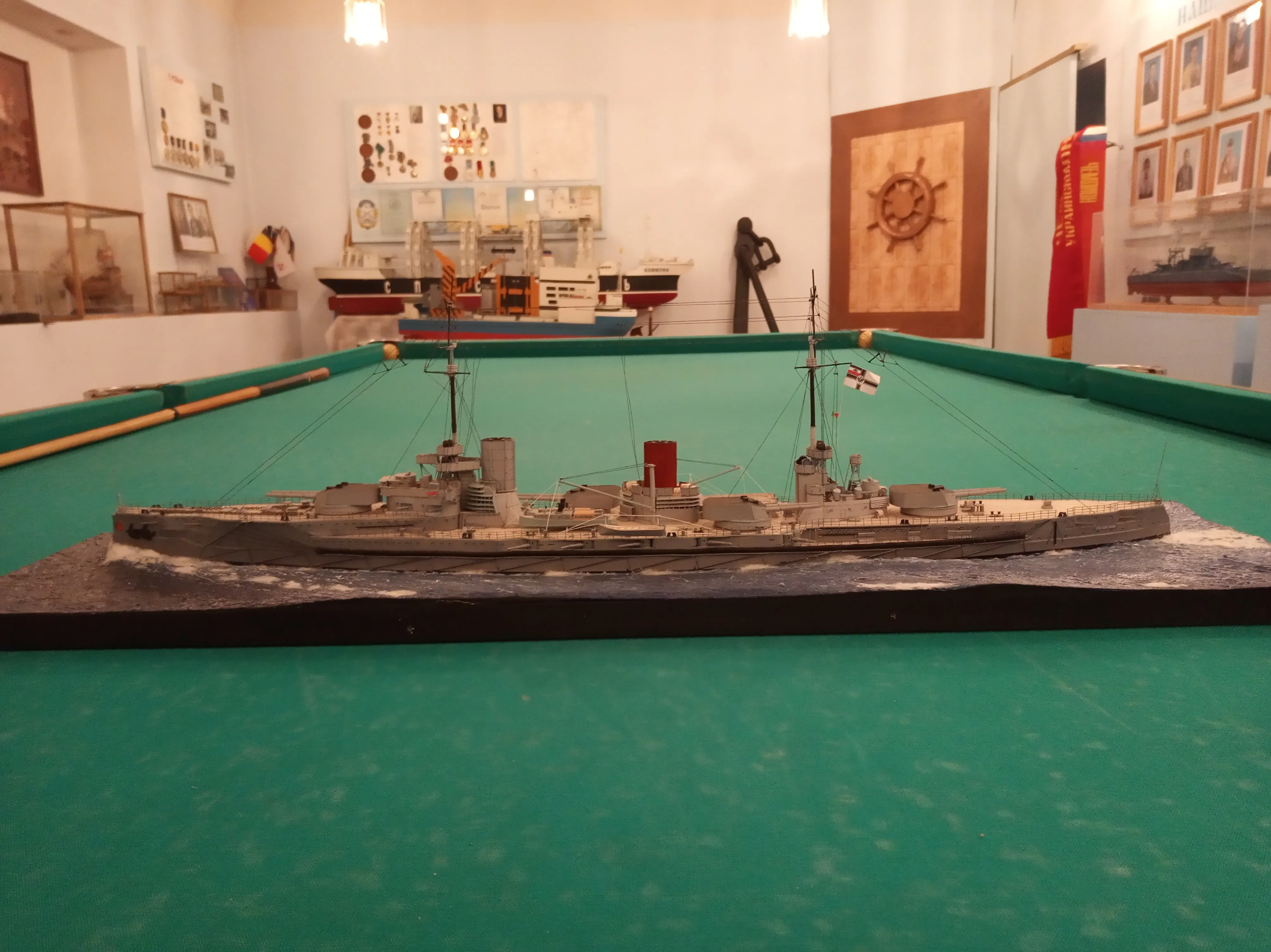 Модель корабля Линейный крейсер Фон дер Танн - Верфь на Столе