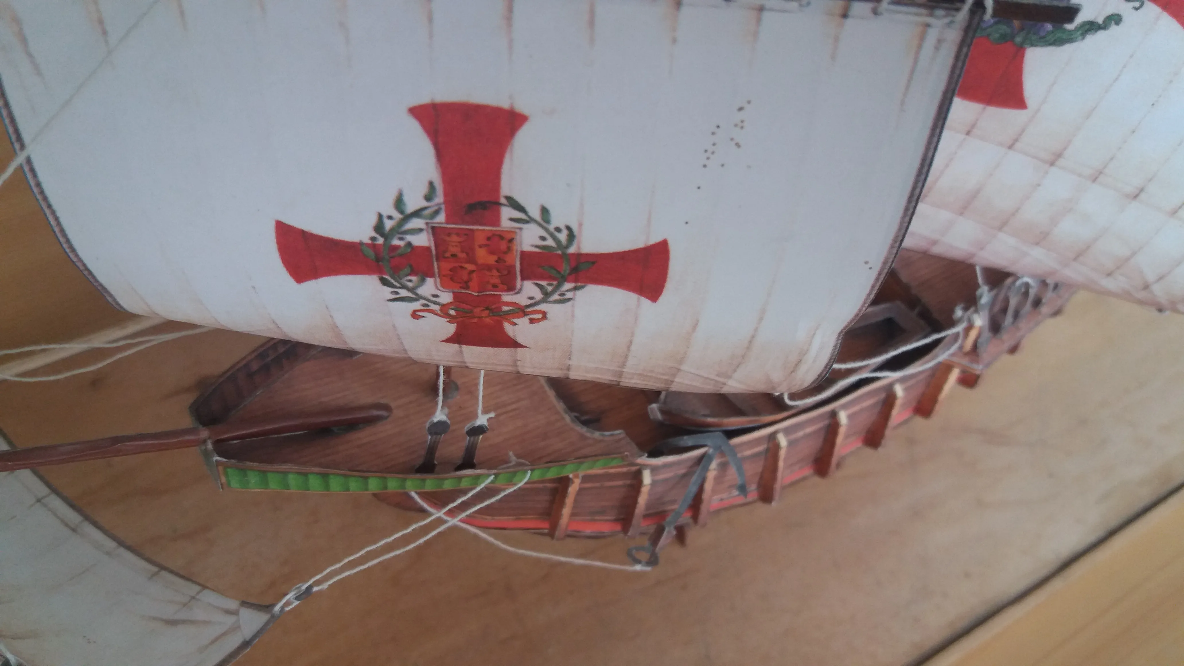 Модель корабля Каракка «Санта-Мария» - Верфь на Столе