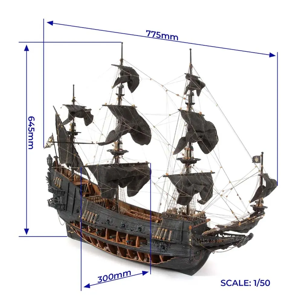 Flying Dutchman (Летучий Голландец) + (Полный набор инструментов, клея и краски) Flying Dutchman (Летучий Голландец) + (Полный набор инструментов, клея и краски)