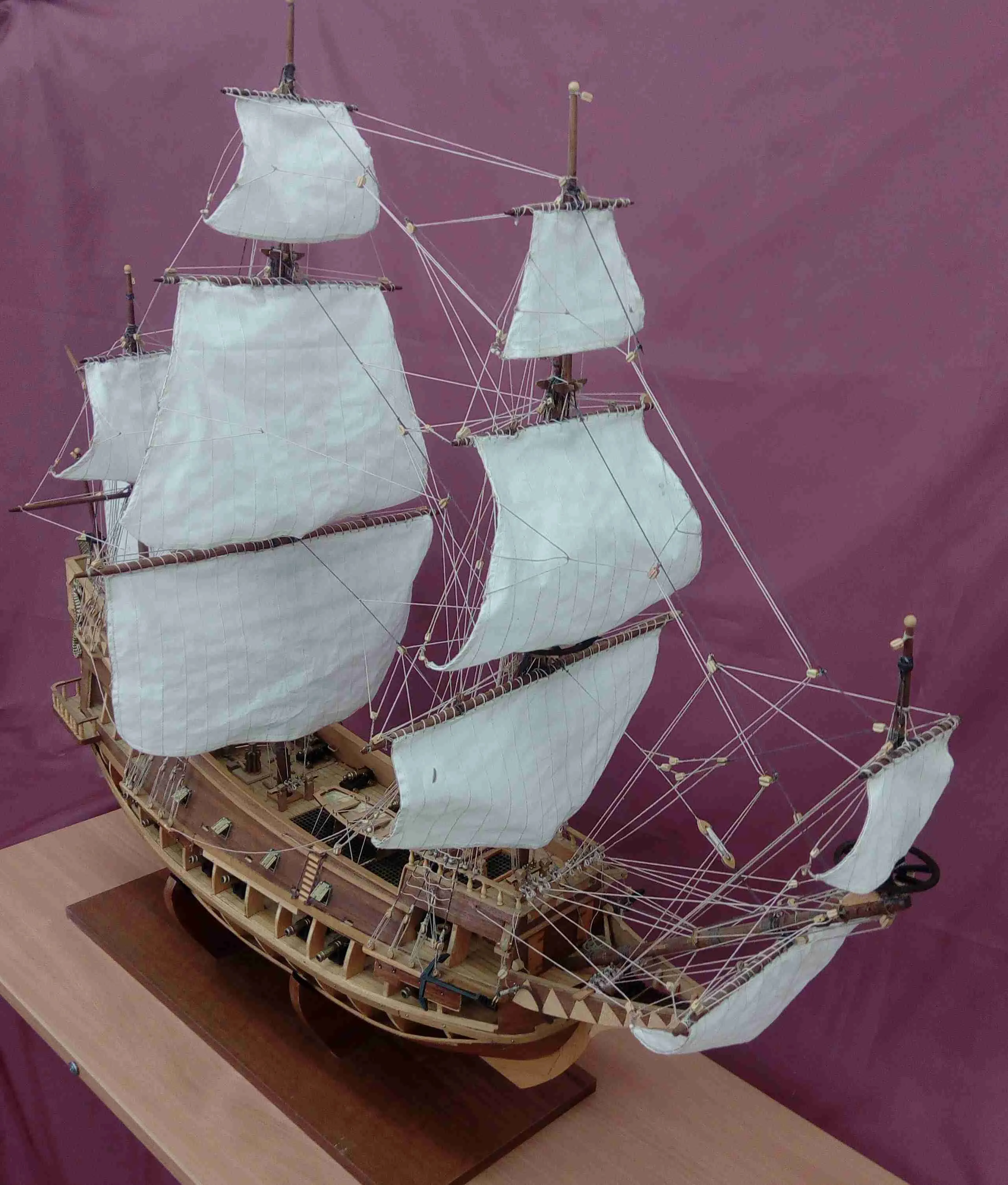 Модель корабля Галеон «Иоанн Креститель» (Джовани Батиста) - Верфь на Столе