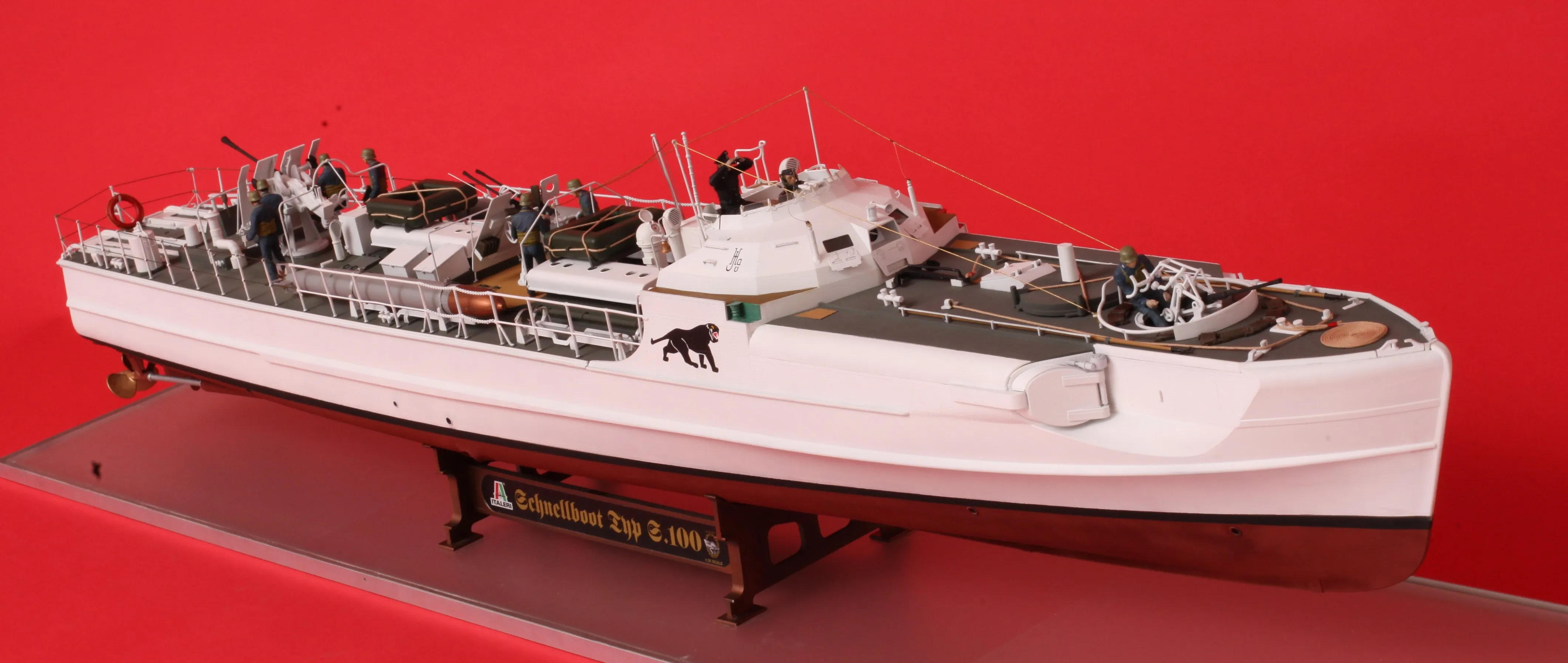 Модель корабля SCHNELLBOOT S – 100 - Верфь на Столе