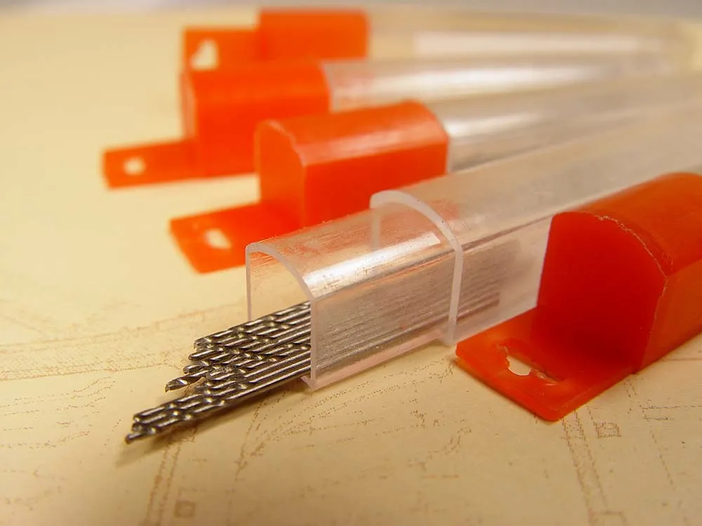 10 сверл 0,5 мм