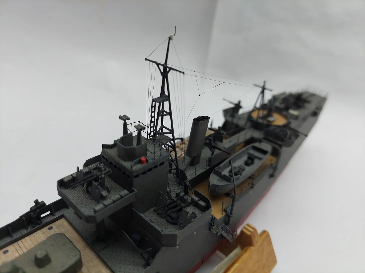 Модель корабля Танкодесантный корабль тип SBT - Верфь на Столе