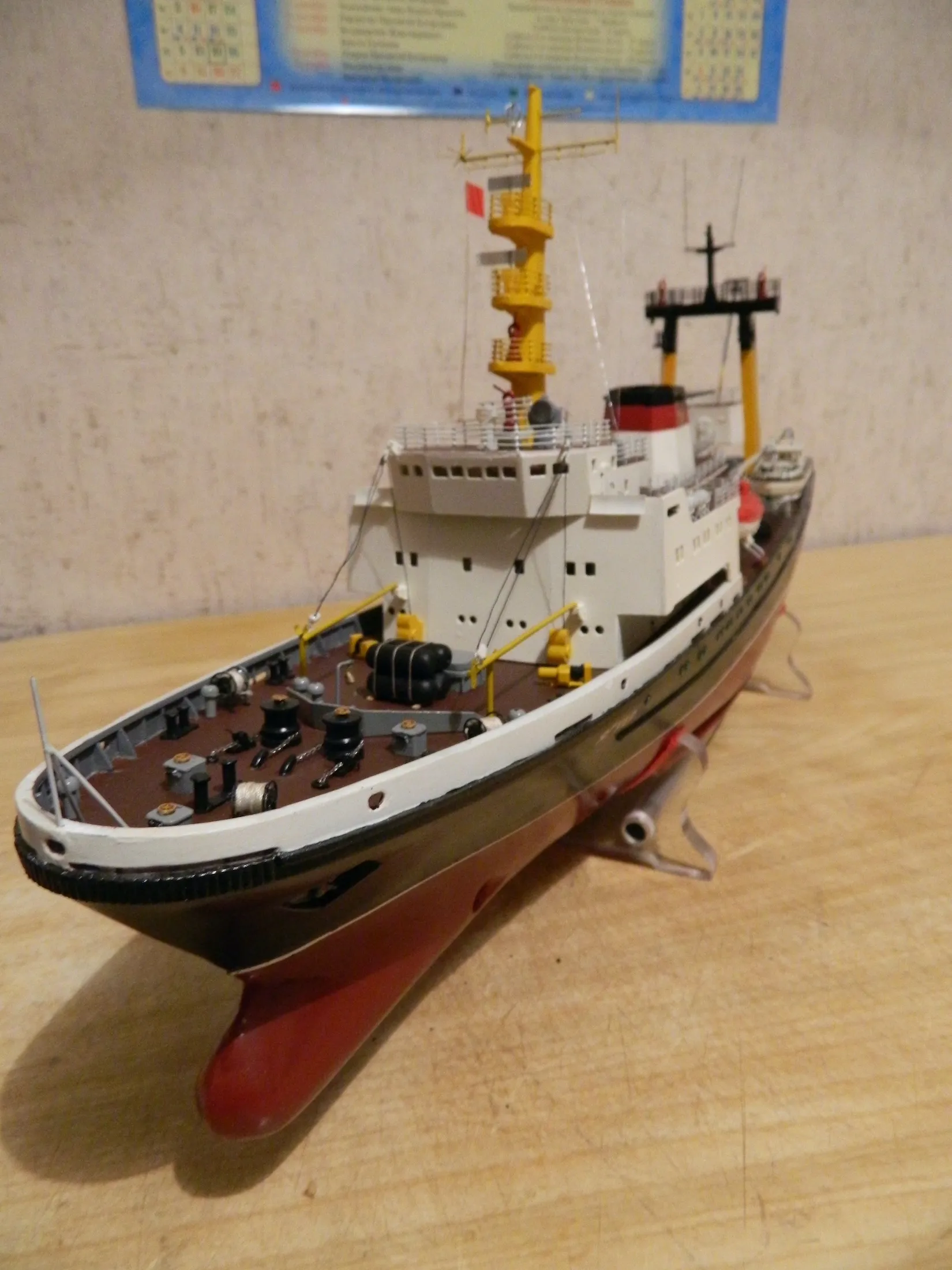 Модель корабля Буксир спасатель «Ягуар» - Верфь на Столе